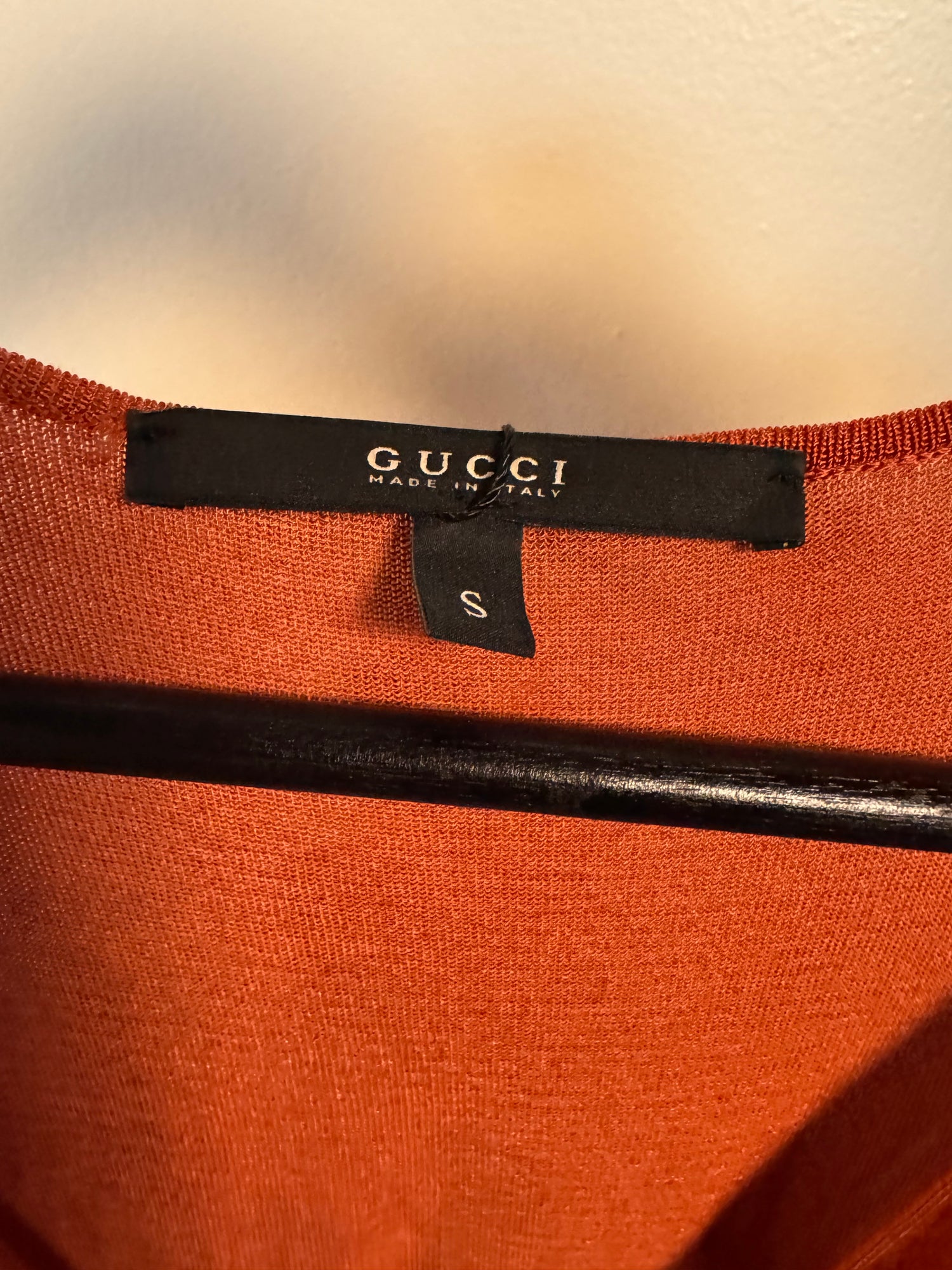 Gucci Rust Enamel Detail Tank