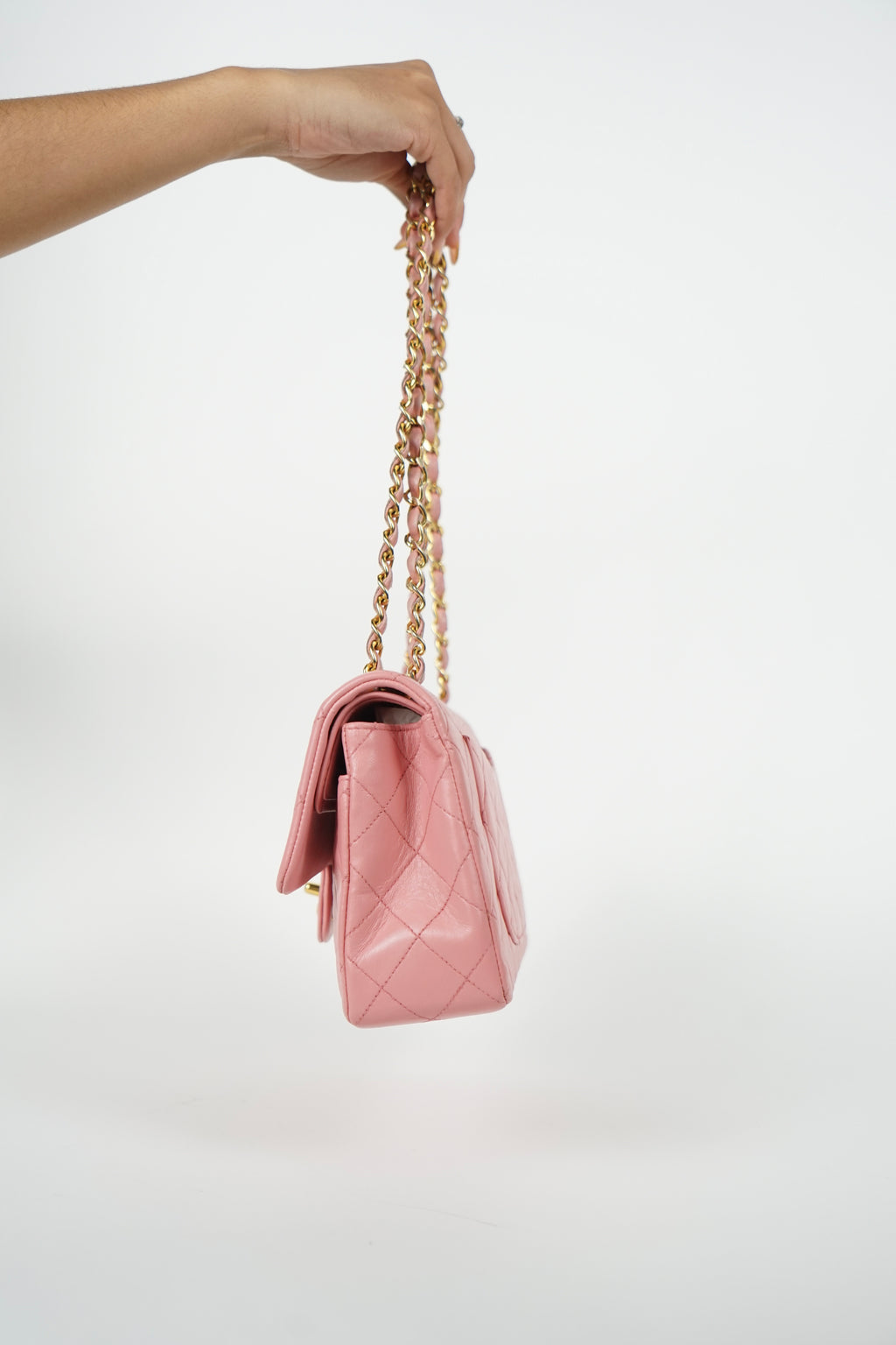 Chanel Lambskin Baby Pink Double Flap Bag