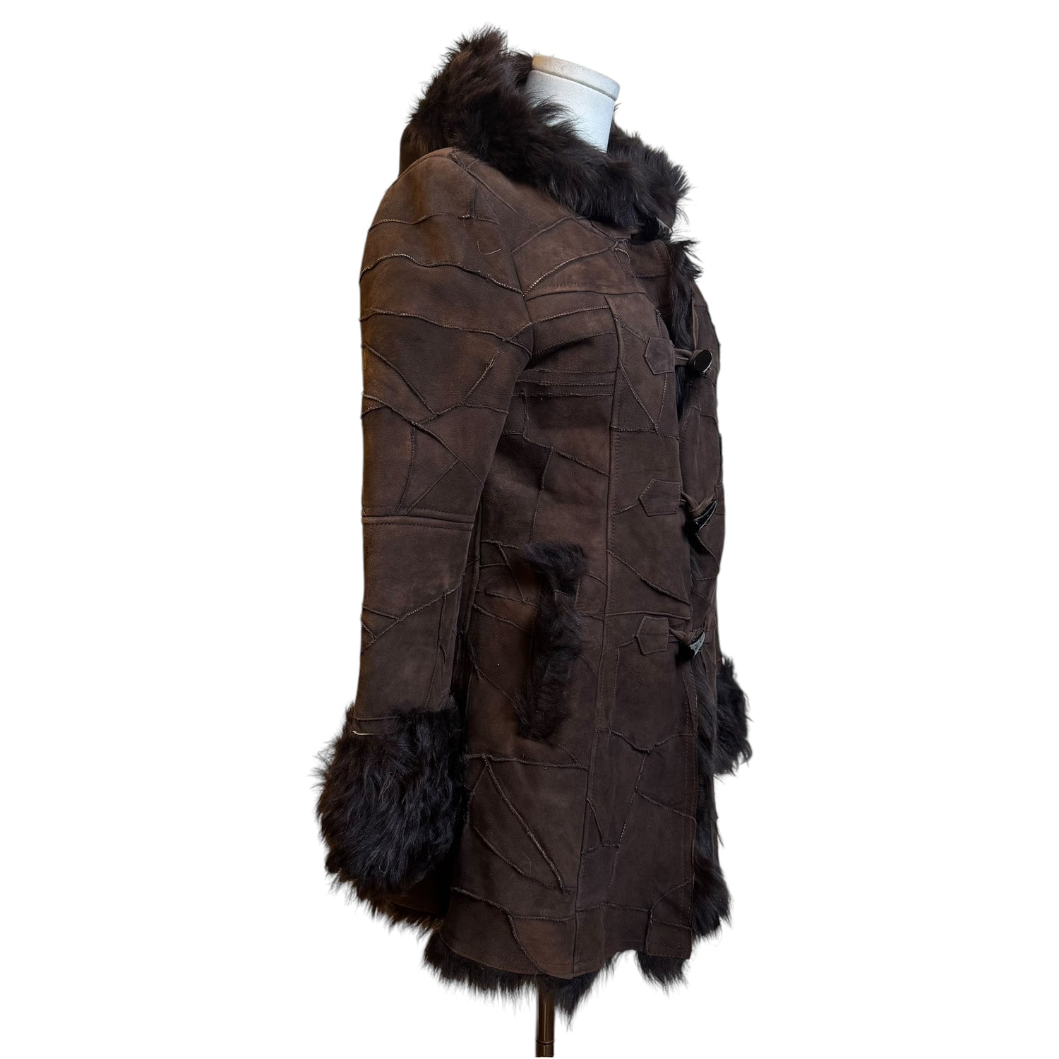 Brown Vintage Fur Jacket