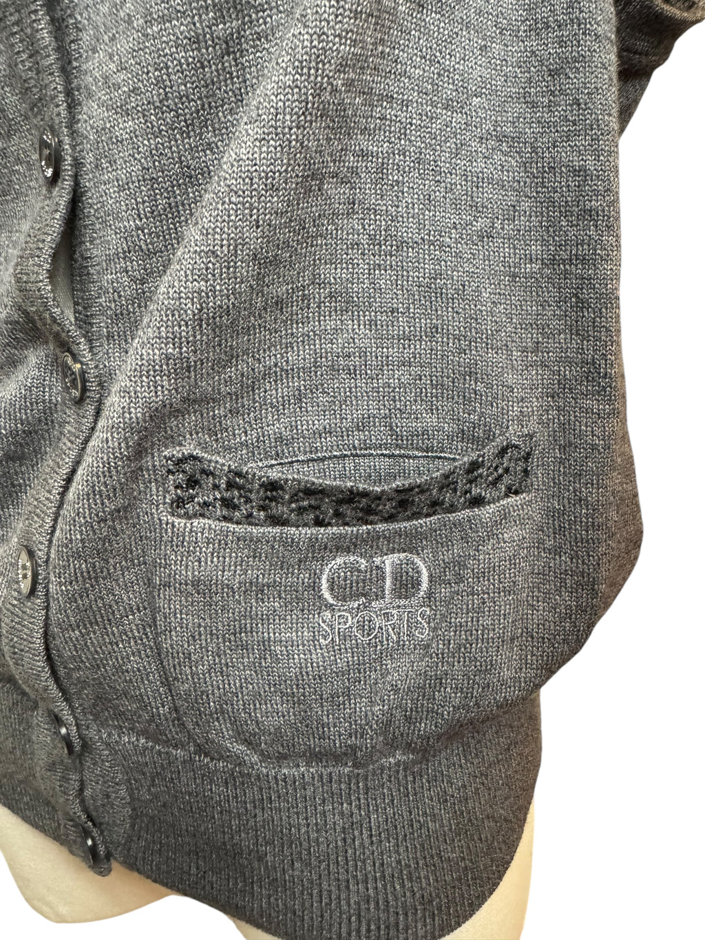 Christian Dior Sport Grey Sweater Vest