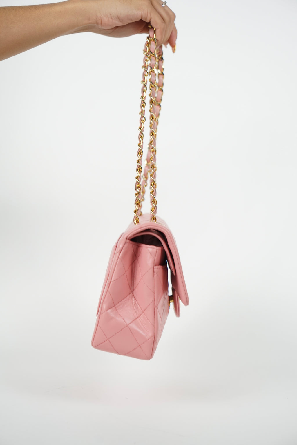 Chanel Lambskin Baby Pink Double Flap Bag