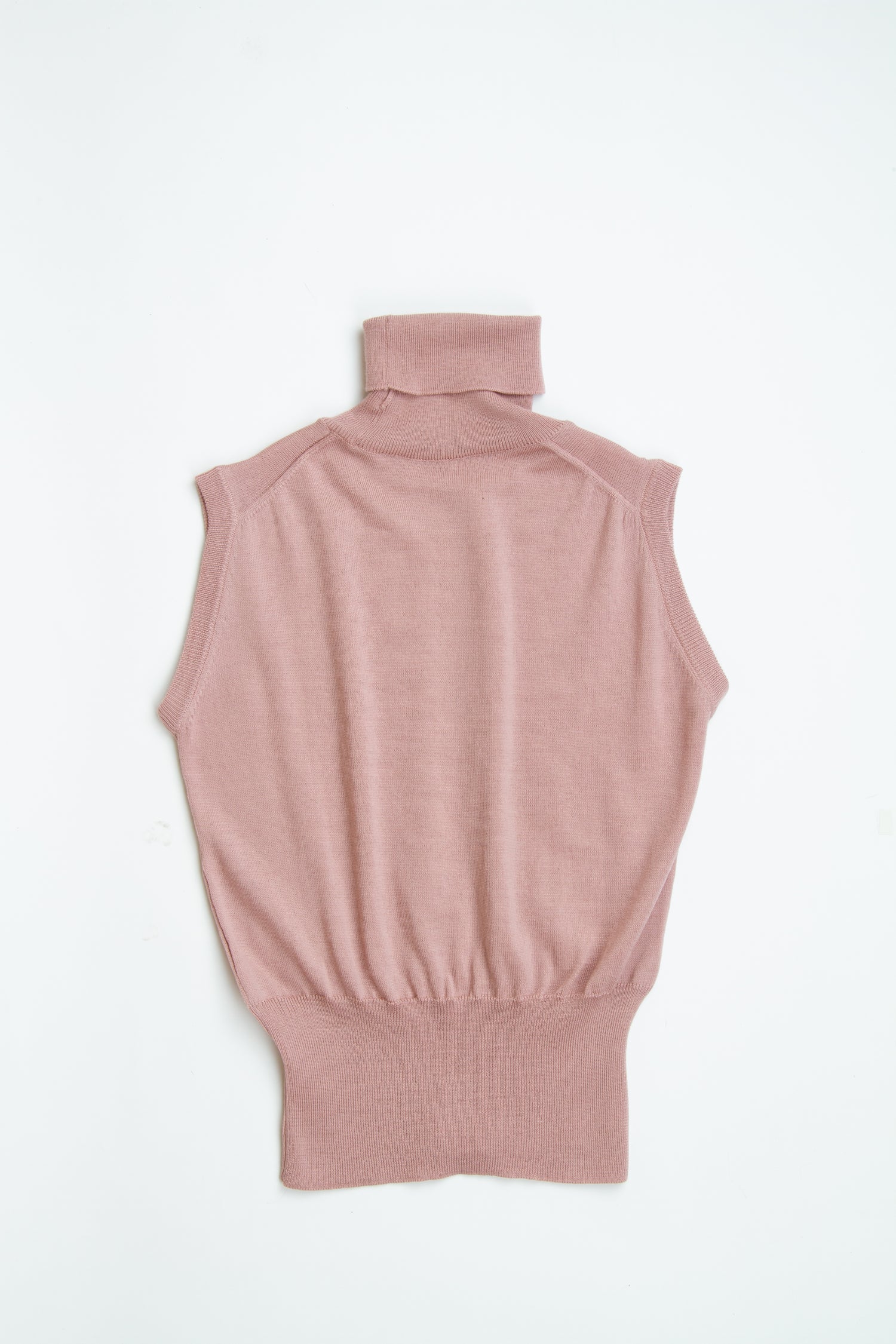 Vintage Vivienne Westwood Pink Sleeveless Turtleneck | Y2K Small