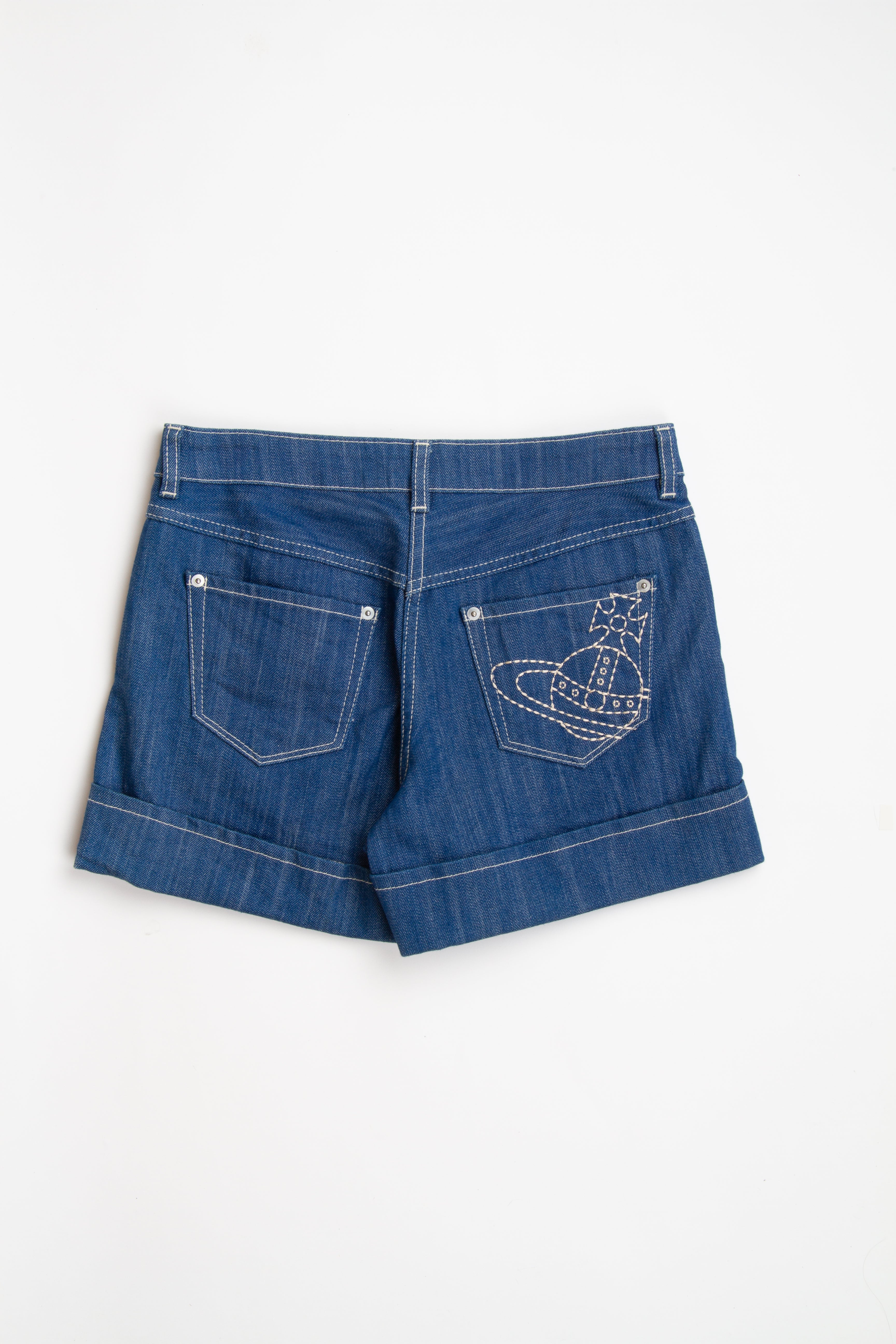 Vintage Vivienne Westwood Orb Denim ｜Designer Waist 28 Small