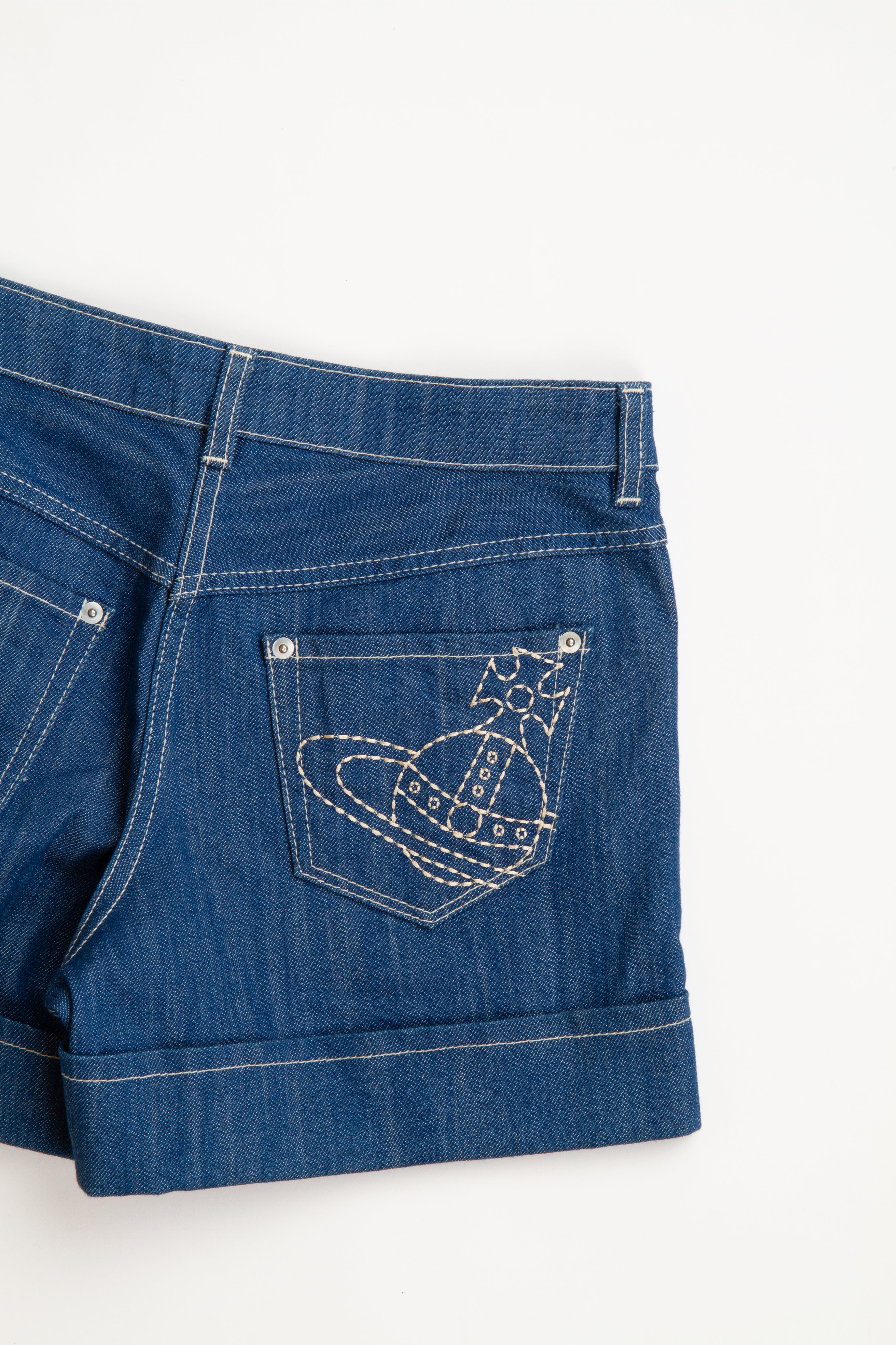 Vintage Vivienne Westwood Orb Denim ｜Designer Waist 28 Small