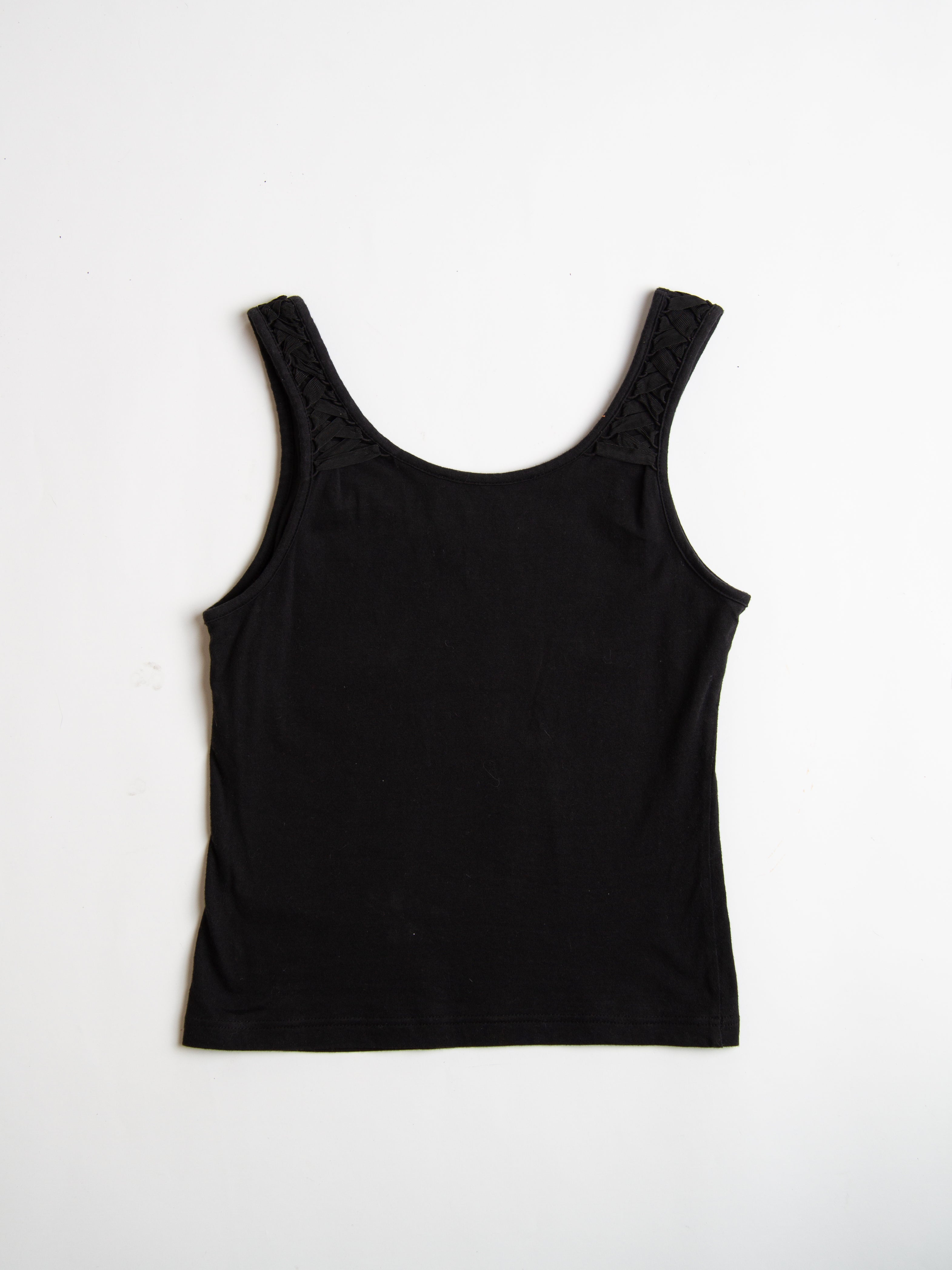 Vintage 2002 Dior Galliano Era Lace Up Tank