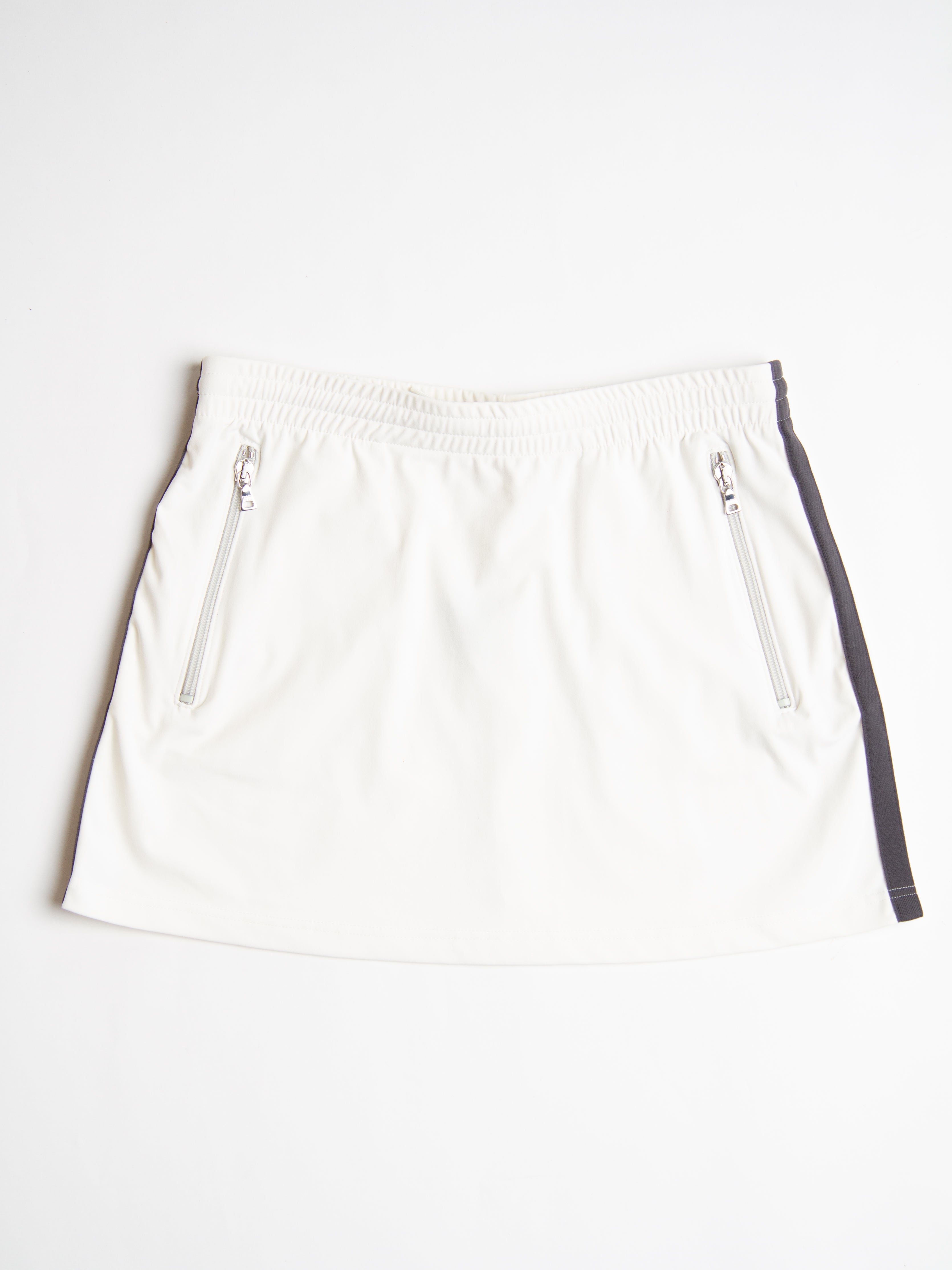 Vintage Prada Sport White Striped Top Skirt Set