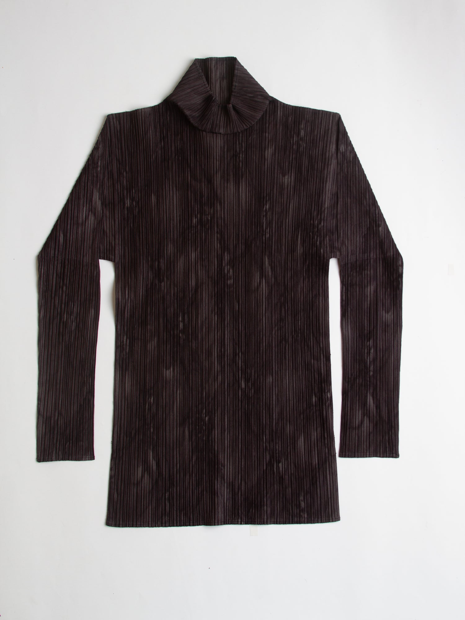 Issey Miyake Pleats Please Tie Dye Turtleneck Size 2