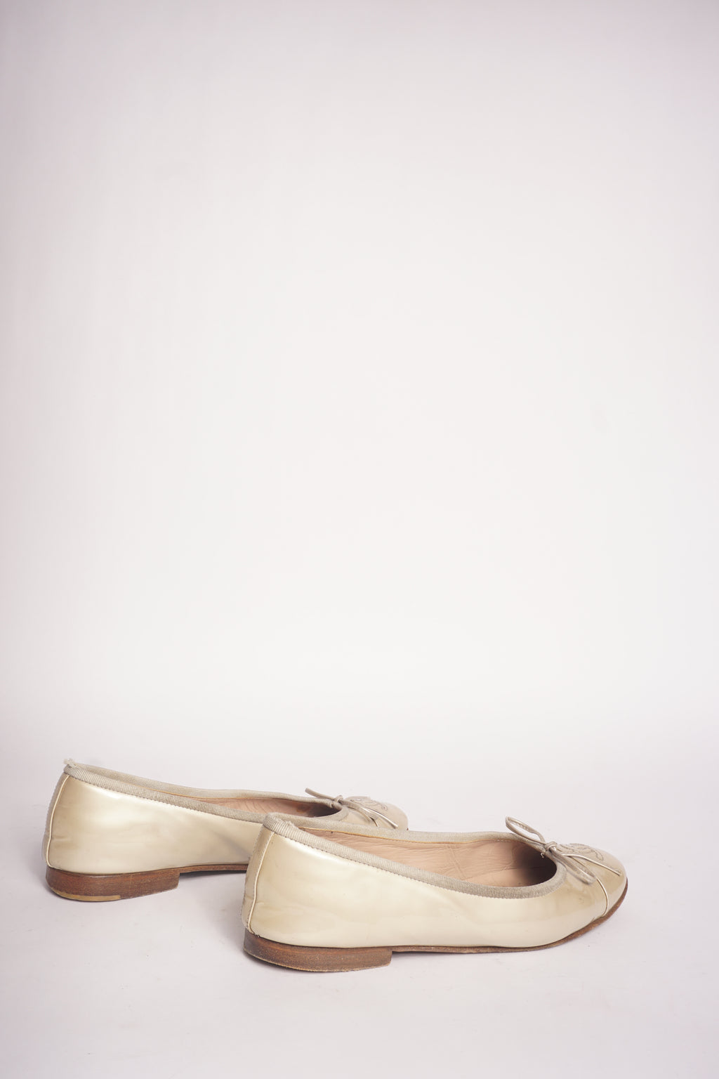 Chanel Beige Flats