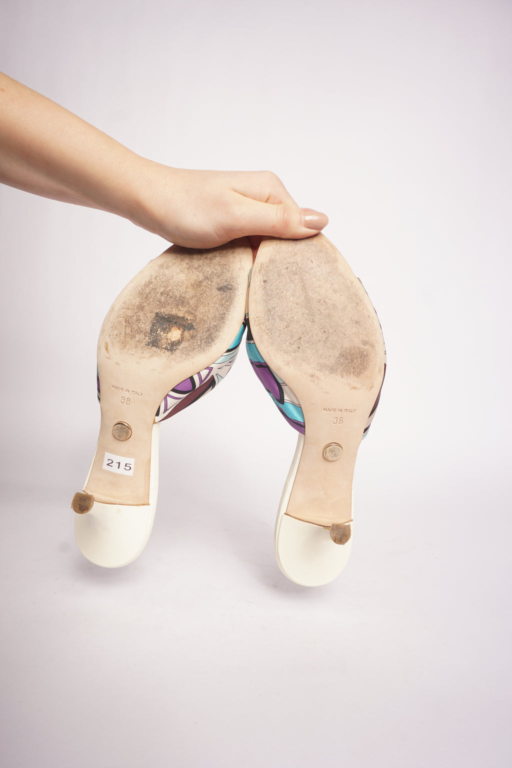 Emilio Pucci Multicolor Heels