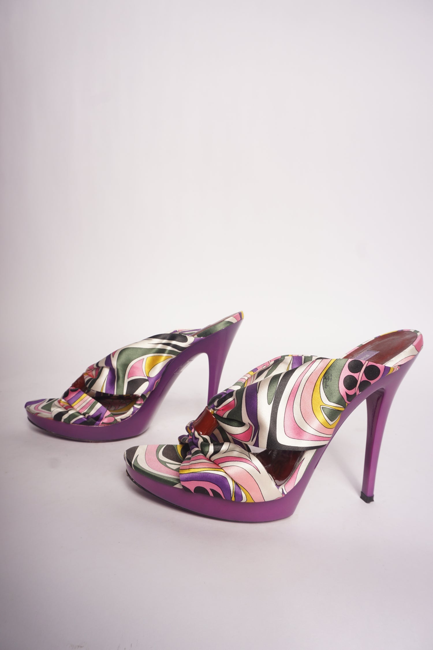 Emilio Pucci Multicolor Heels