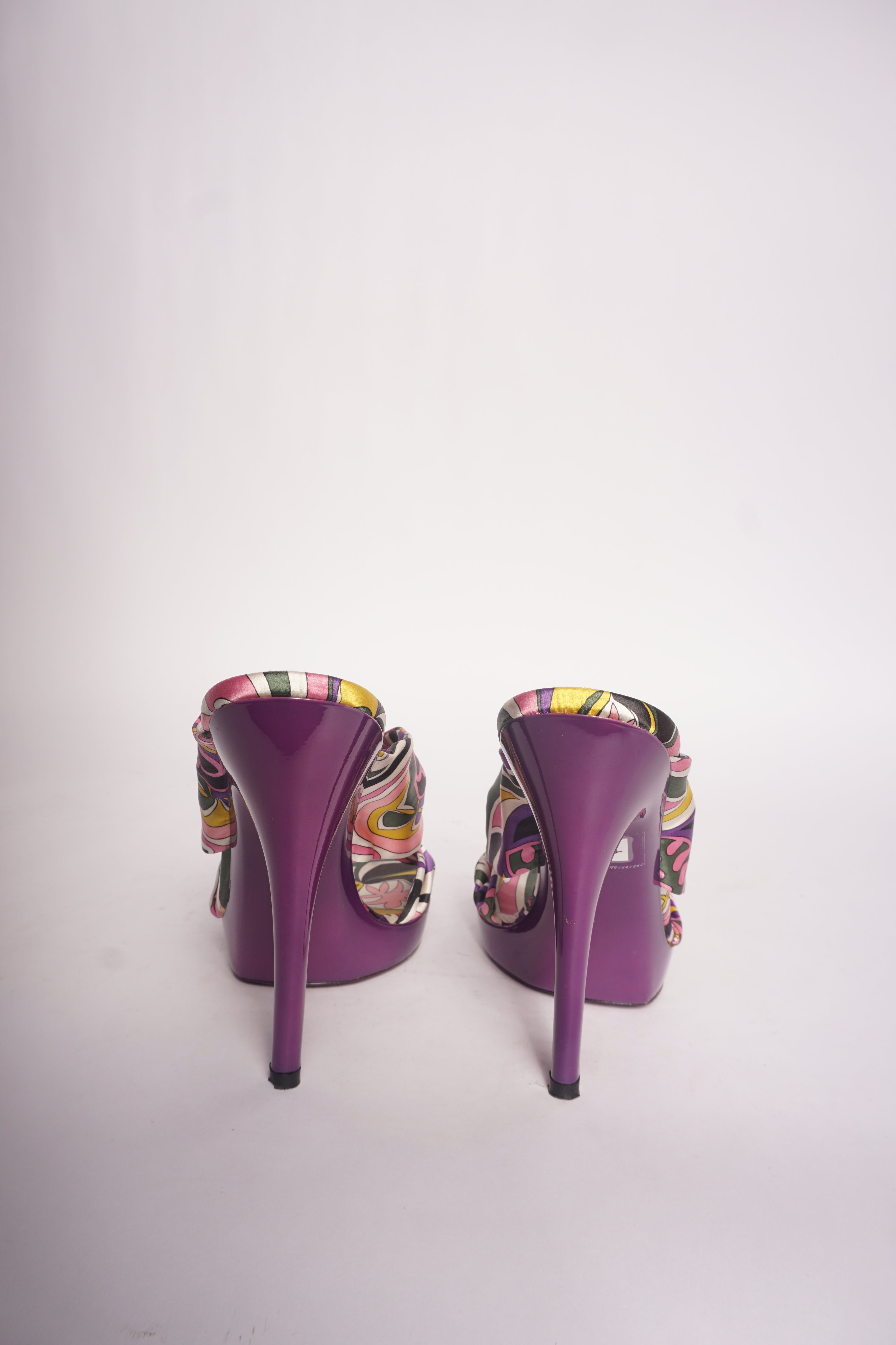 Emilio Pucci Multicolor Heels