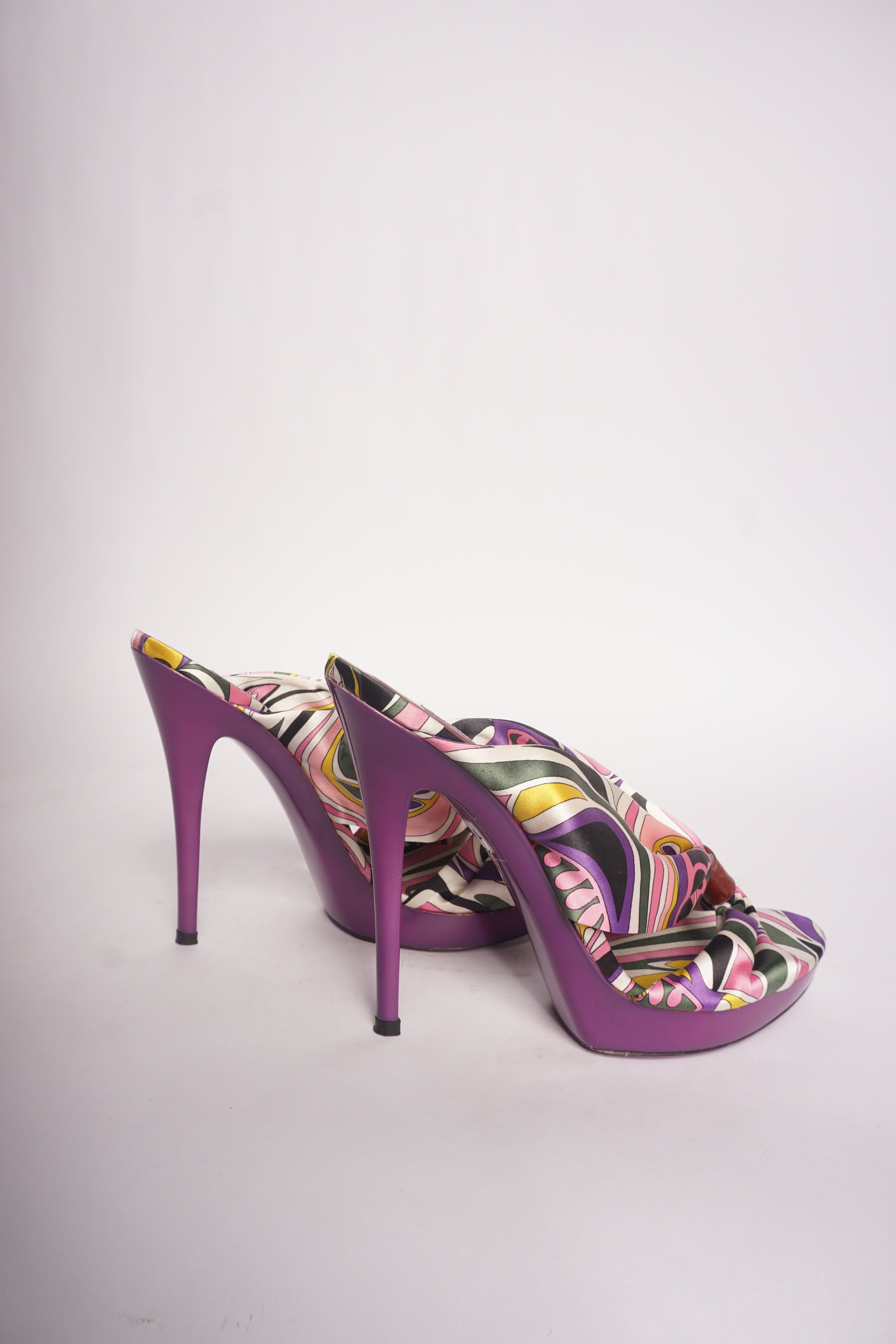 Emilio Pucci Multicolor Heels