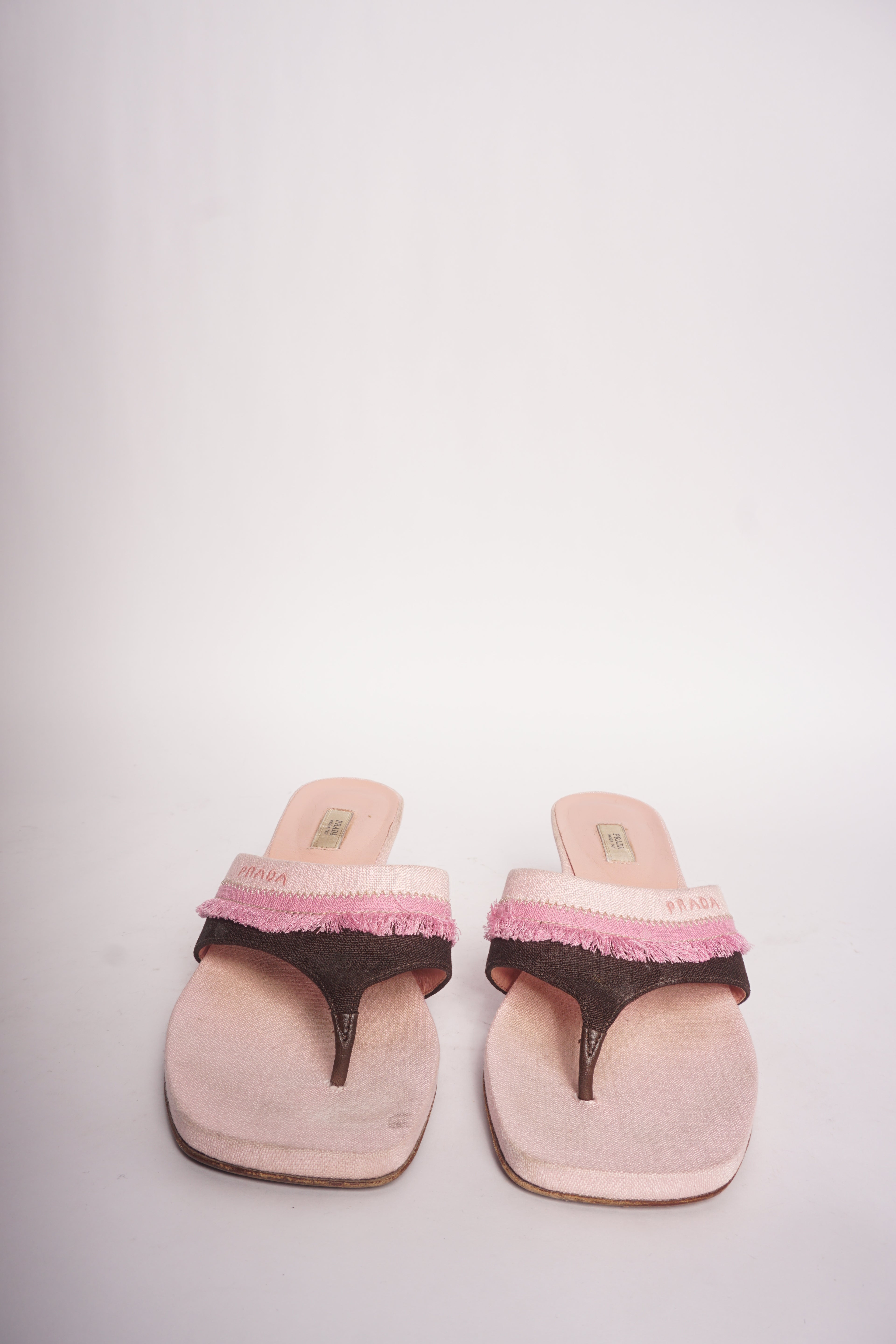 Prada Pink Sandals