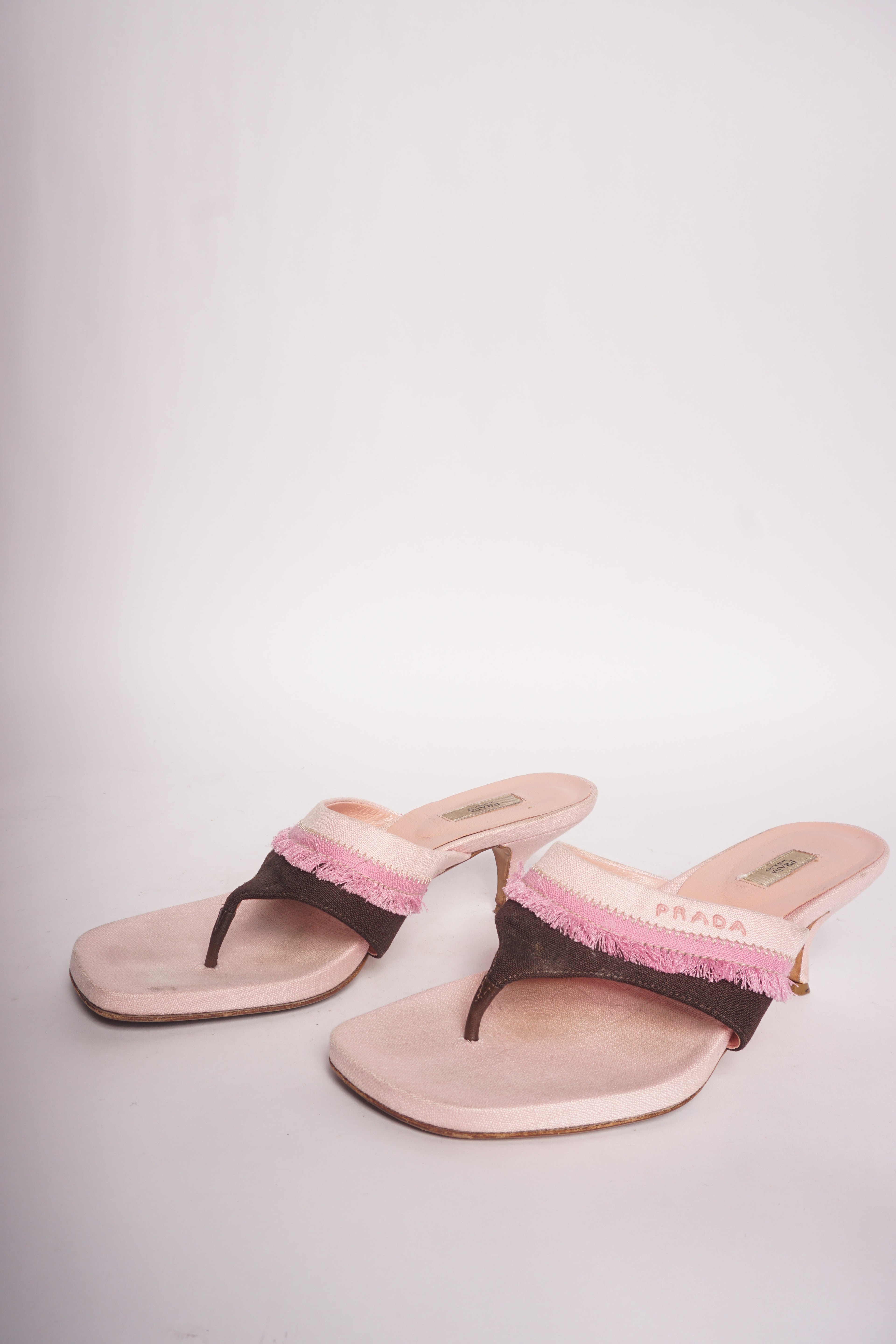 Prada Pink Sandals