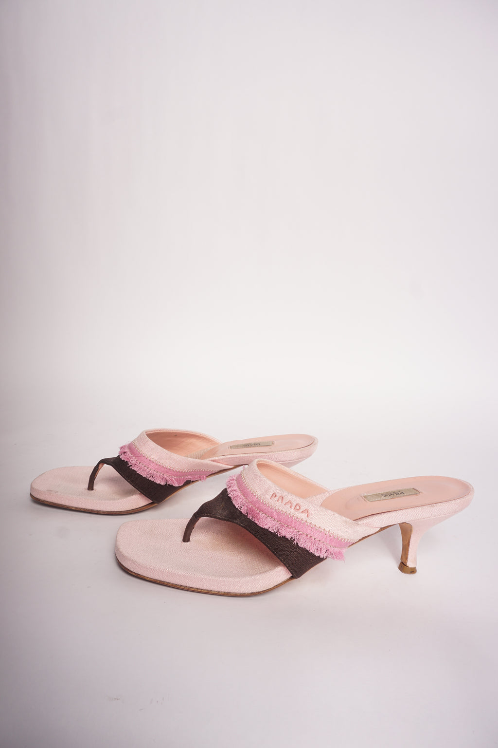 Prada Pink Sandals