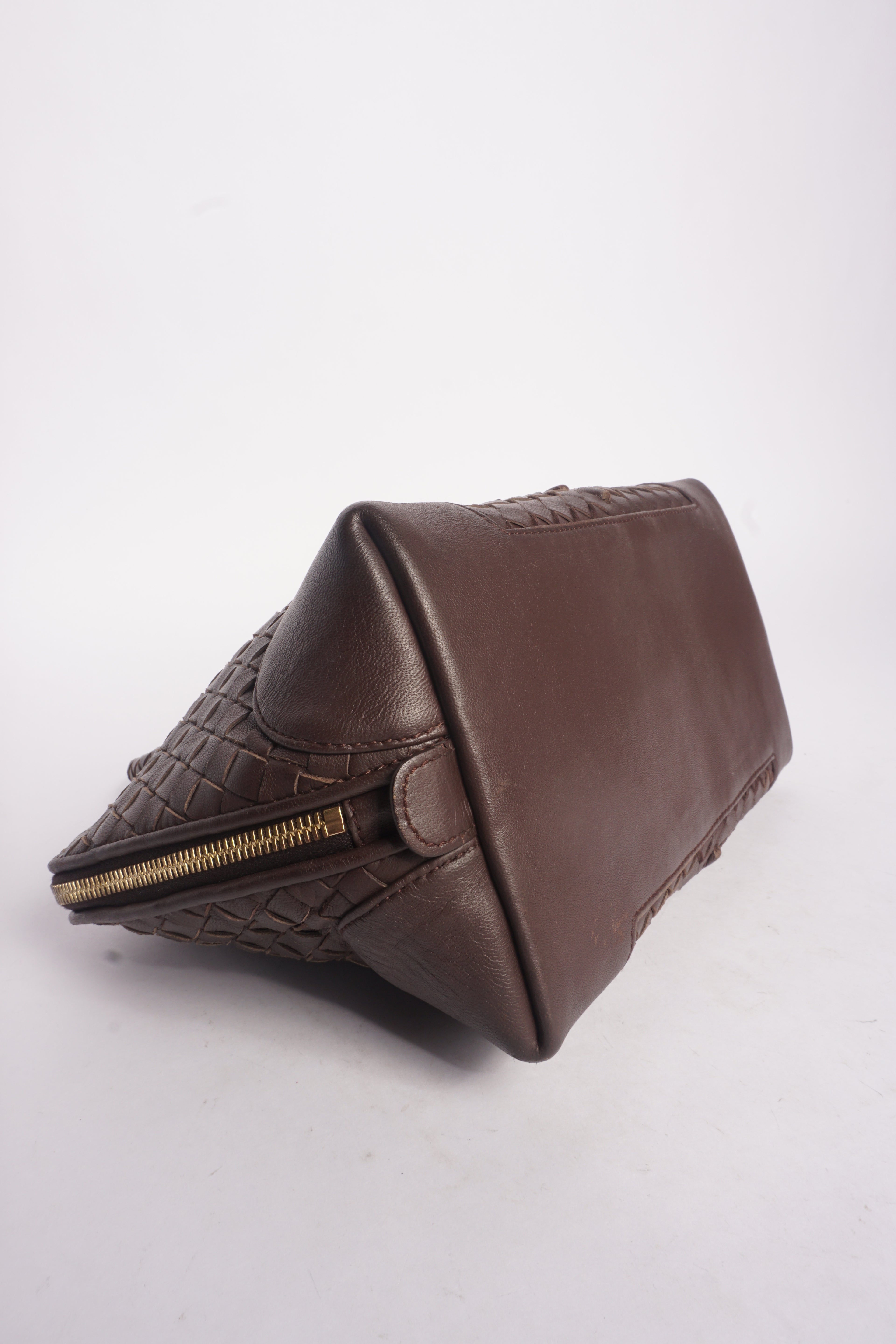 Bottega Veneta Brown Top Handle Bag
