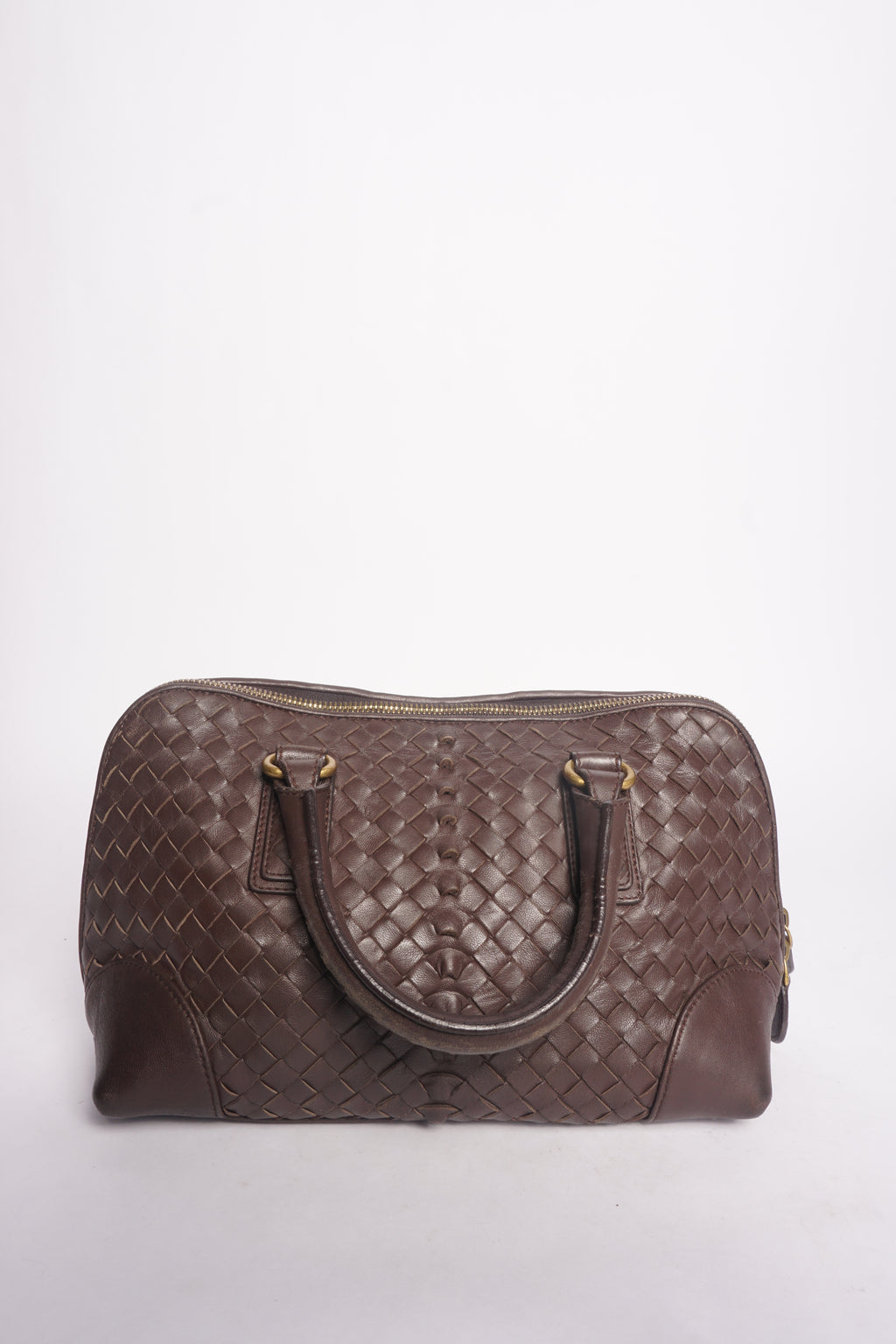 Bottega Veneta Brown Top Handle Bag