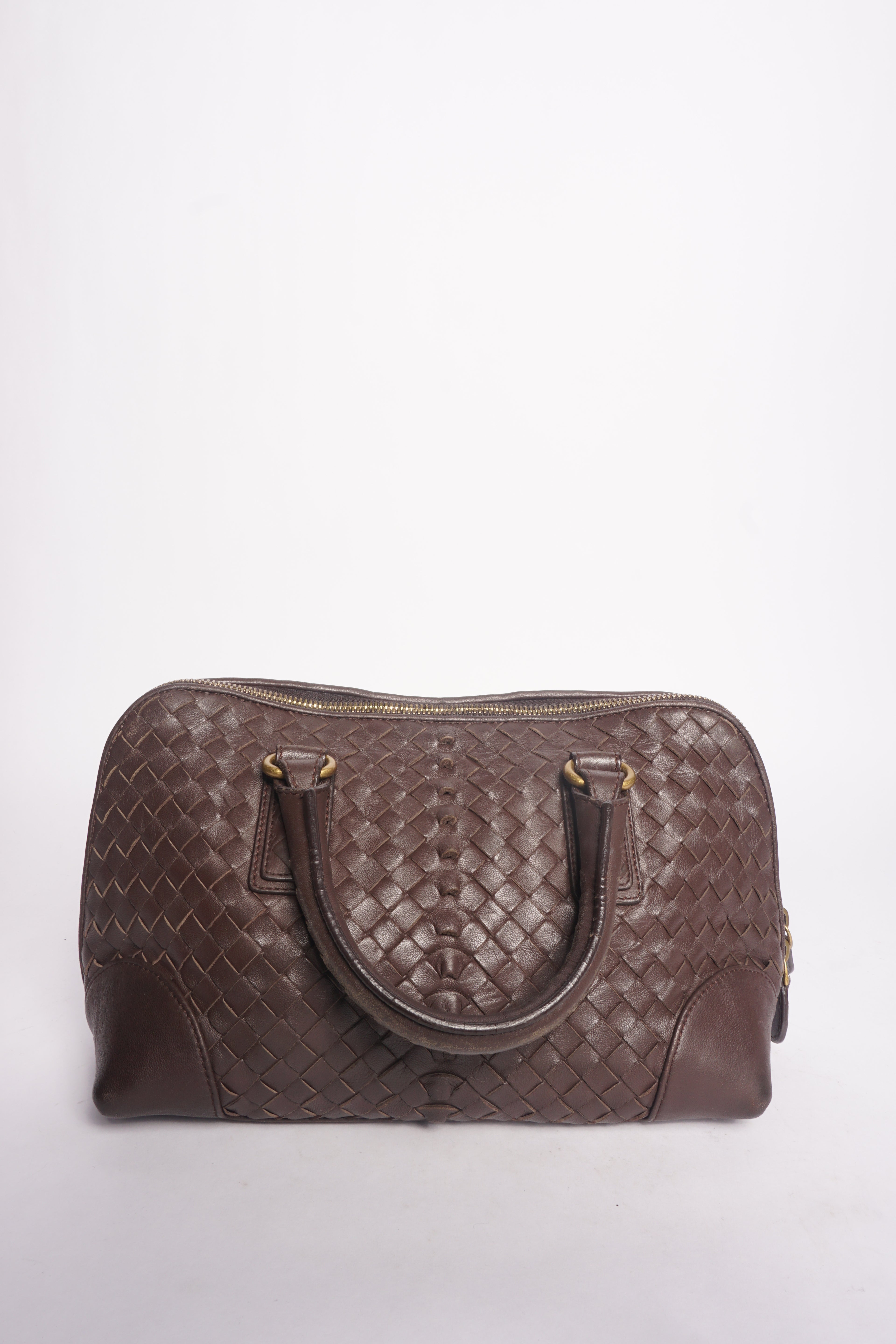 Bottega Veneta Brown Top Handle Bag