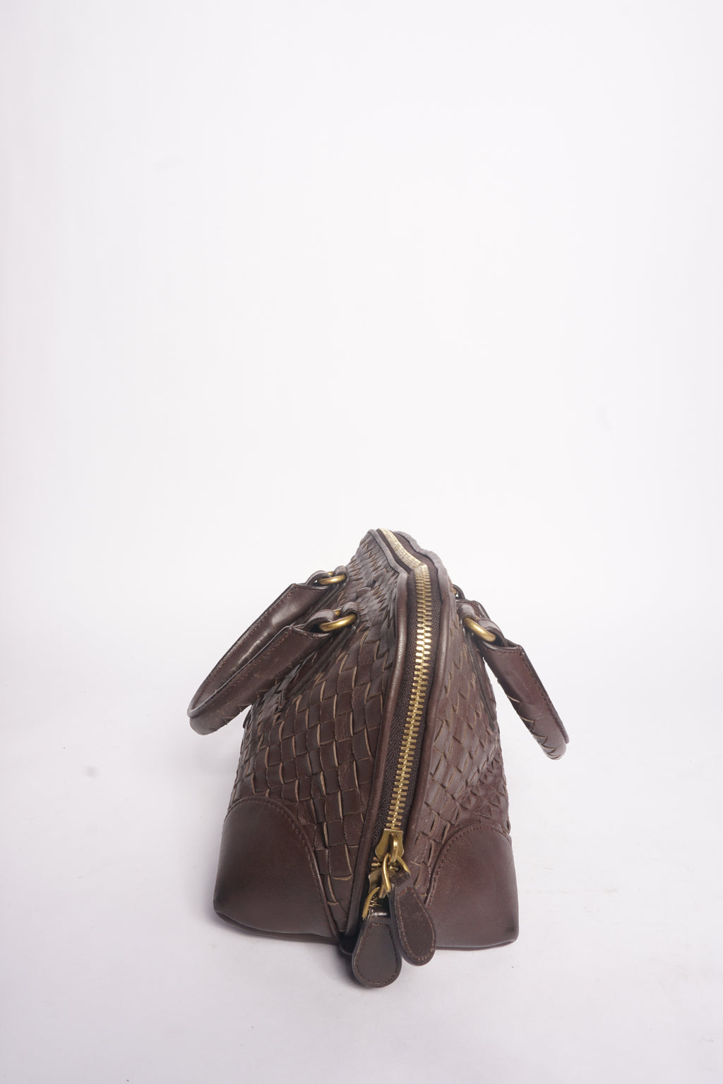 Bottega Veneta Brown Top Handle Bag