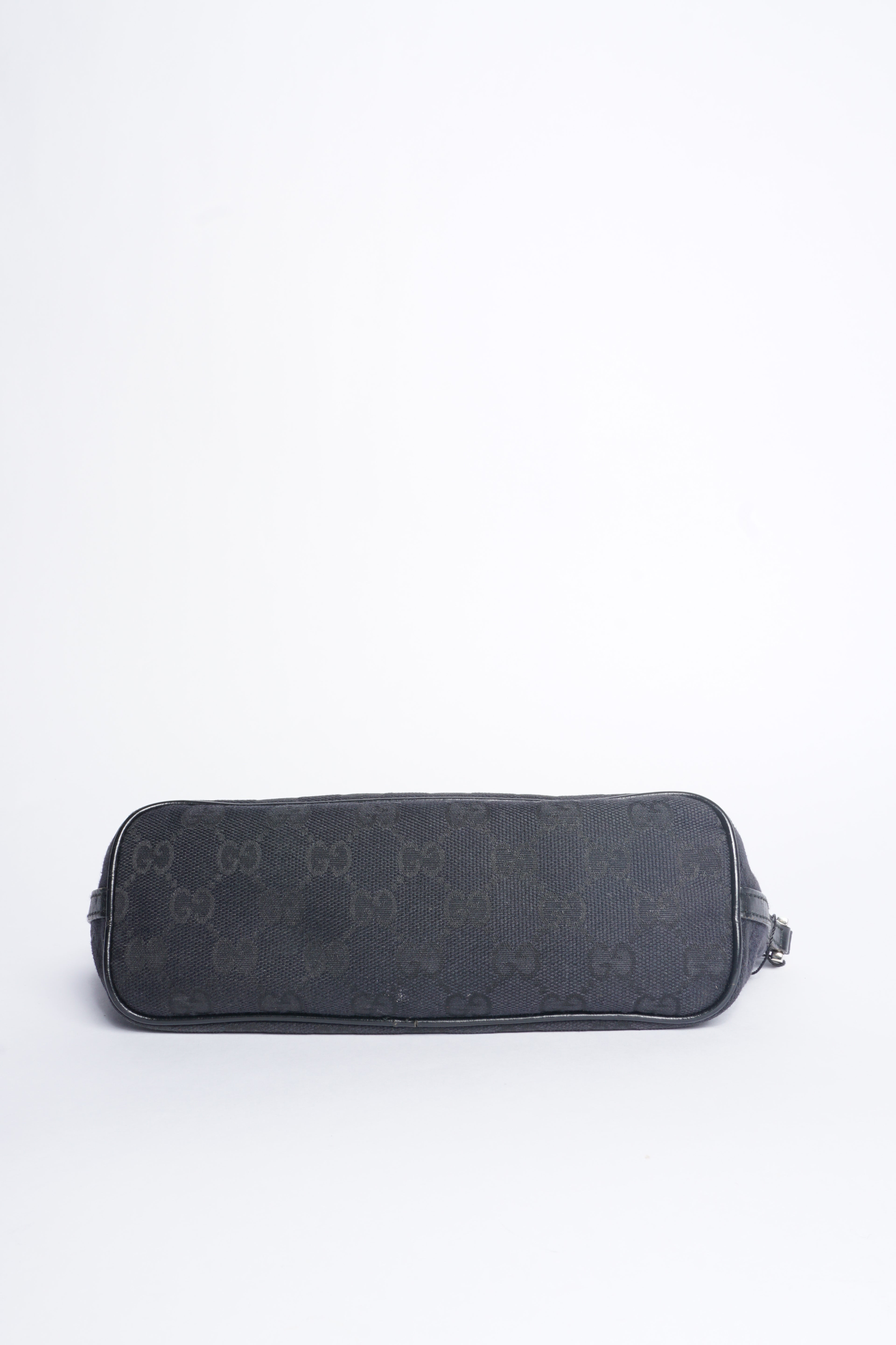 Gucci Black Monogram Pochette