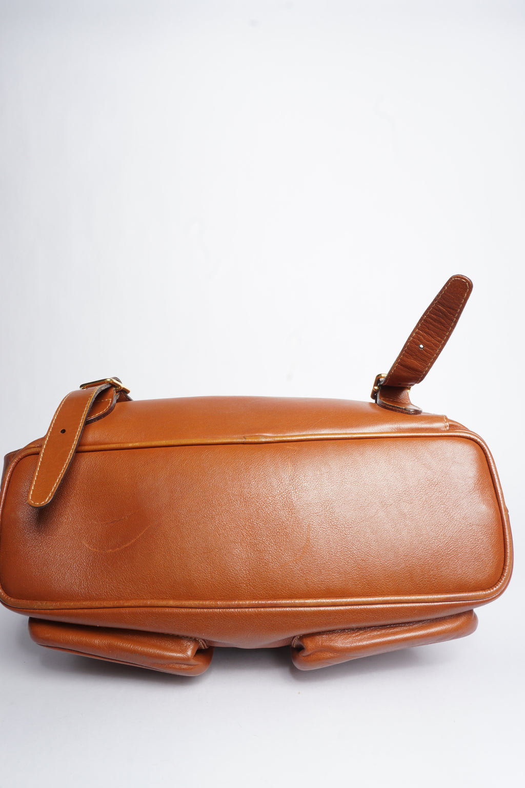 Gucci Brown Bamboo Backpack