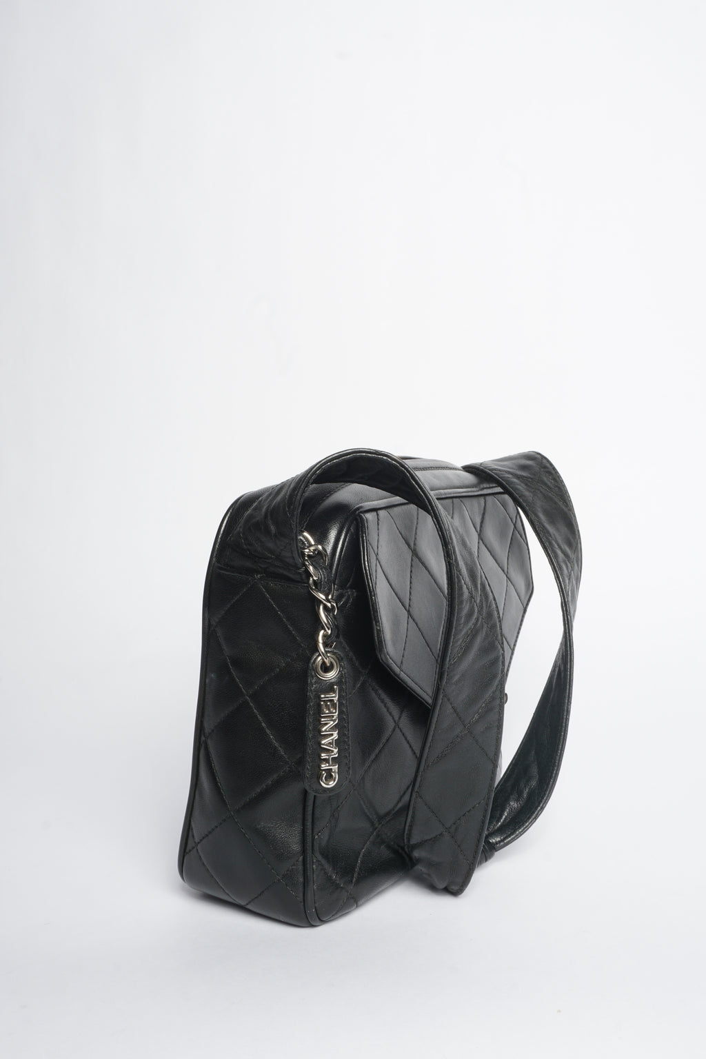 Chanel Black Quilted Leather Shoulder Bag