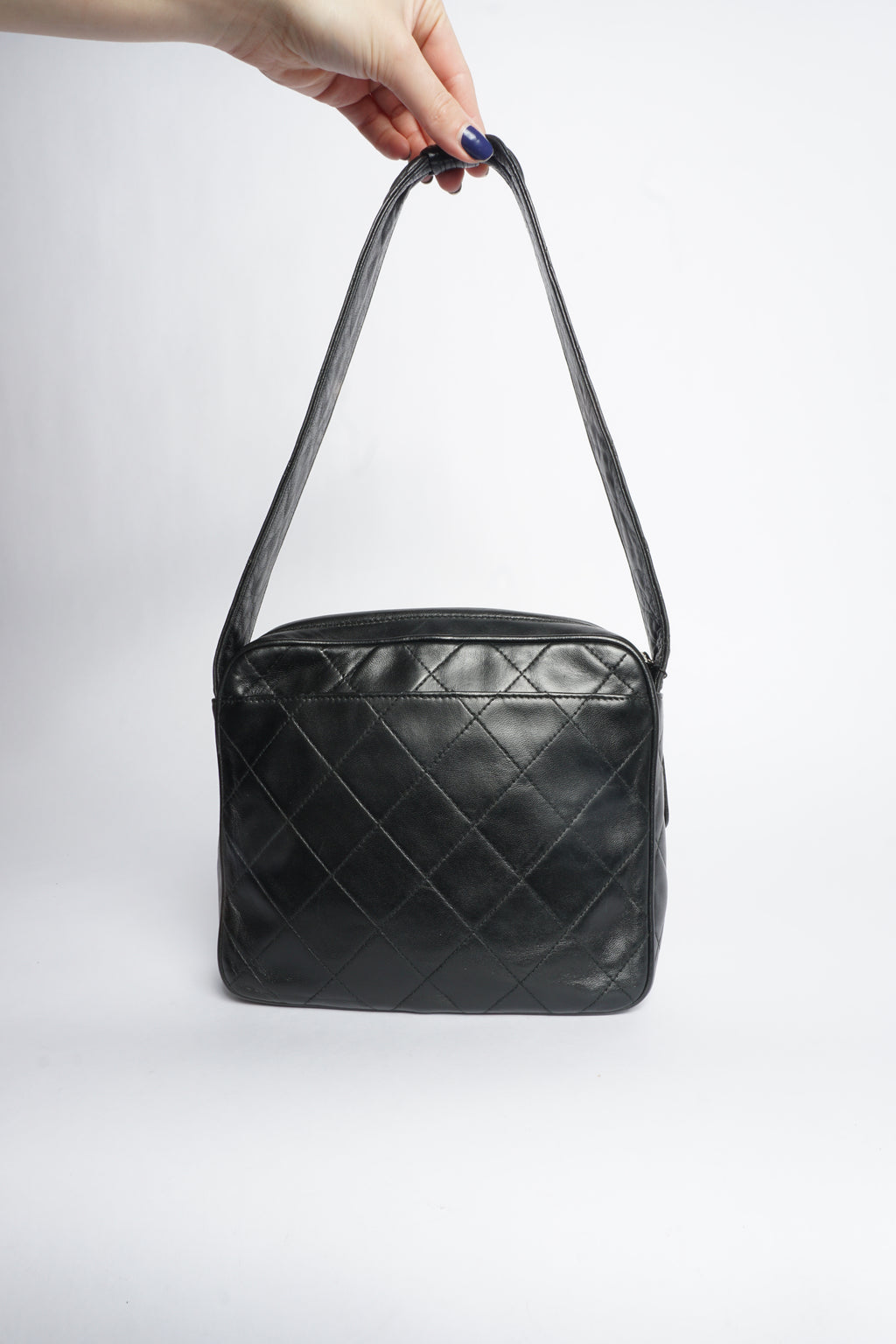 Chanel Black Quilted Leather Shoulder Bag