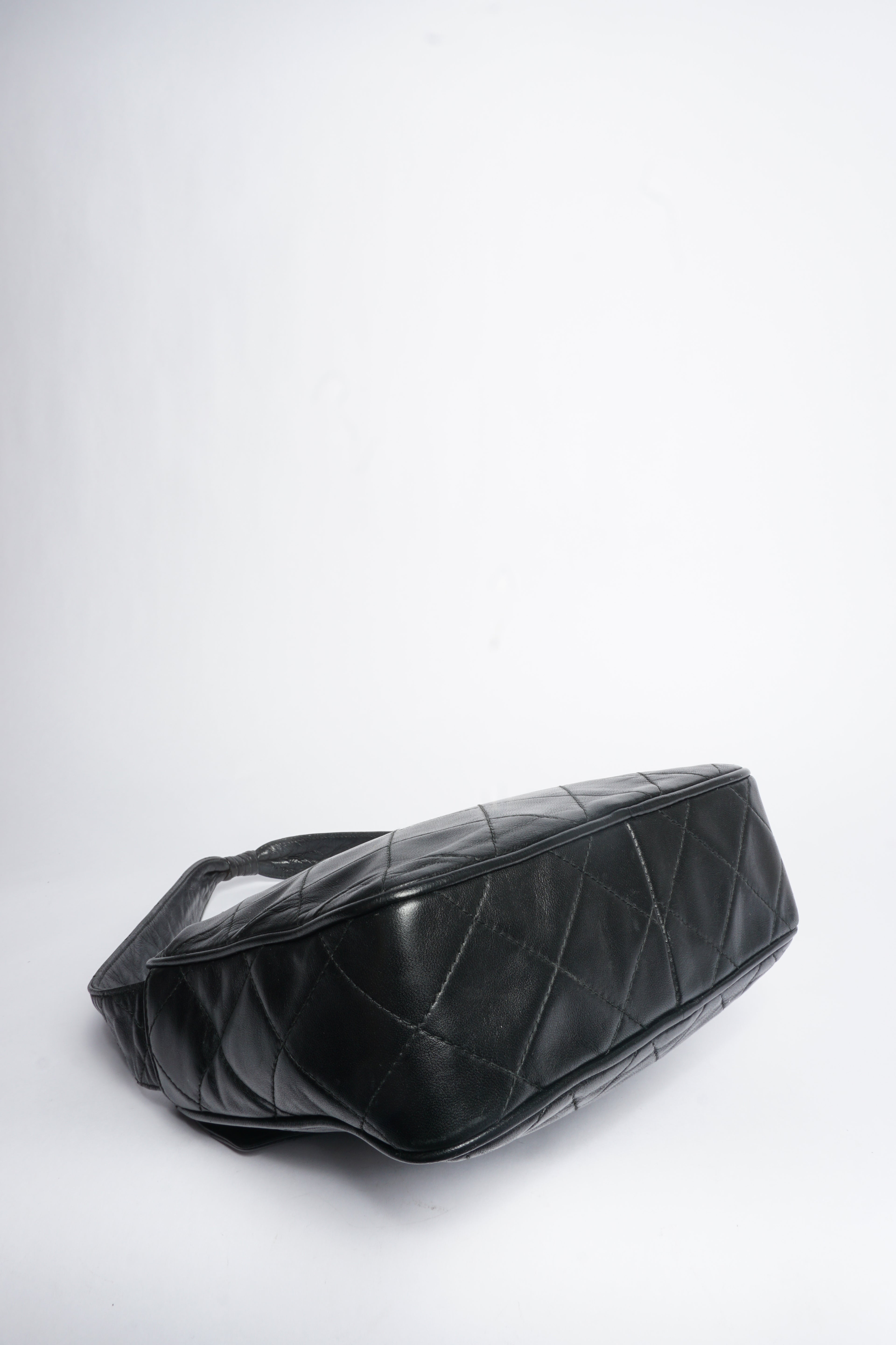 Chanel Black Quilted Leather Shoulder Bag