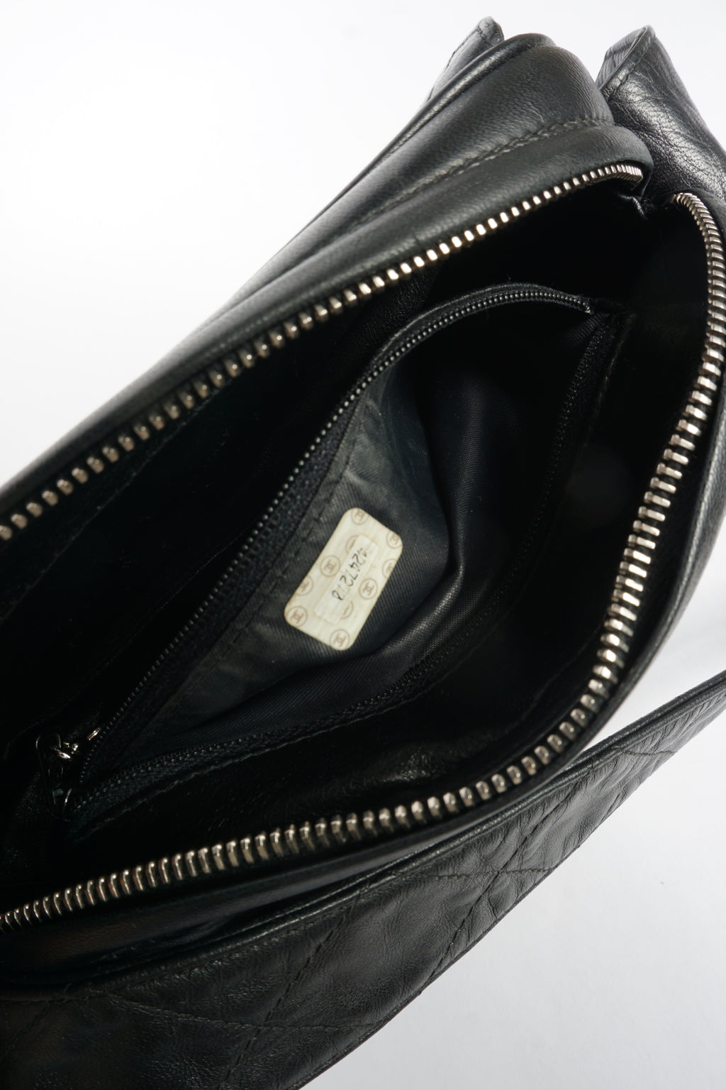 Chanel Black Quilted Leather Shoulder Bag