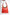 Celine Red Leather Shoulder Bag