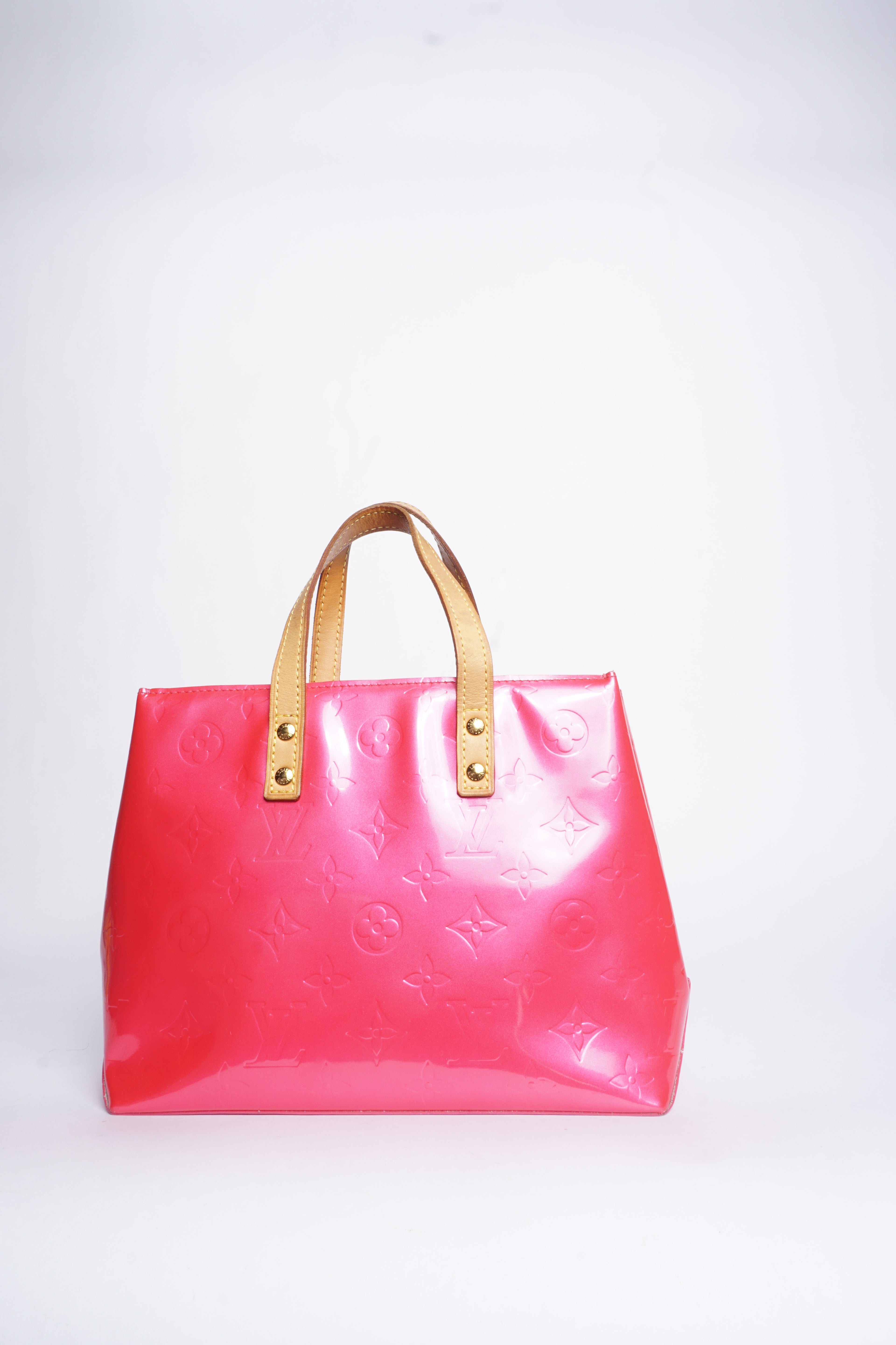 Louis Vuitton Pink Monogram Vernis Tote Bag