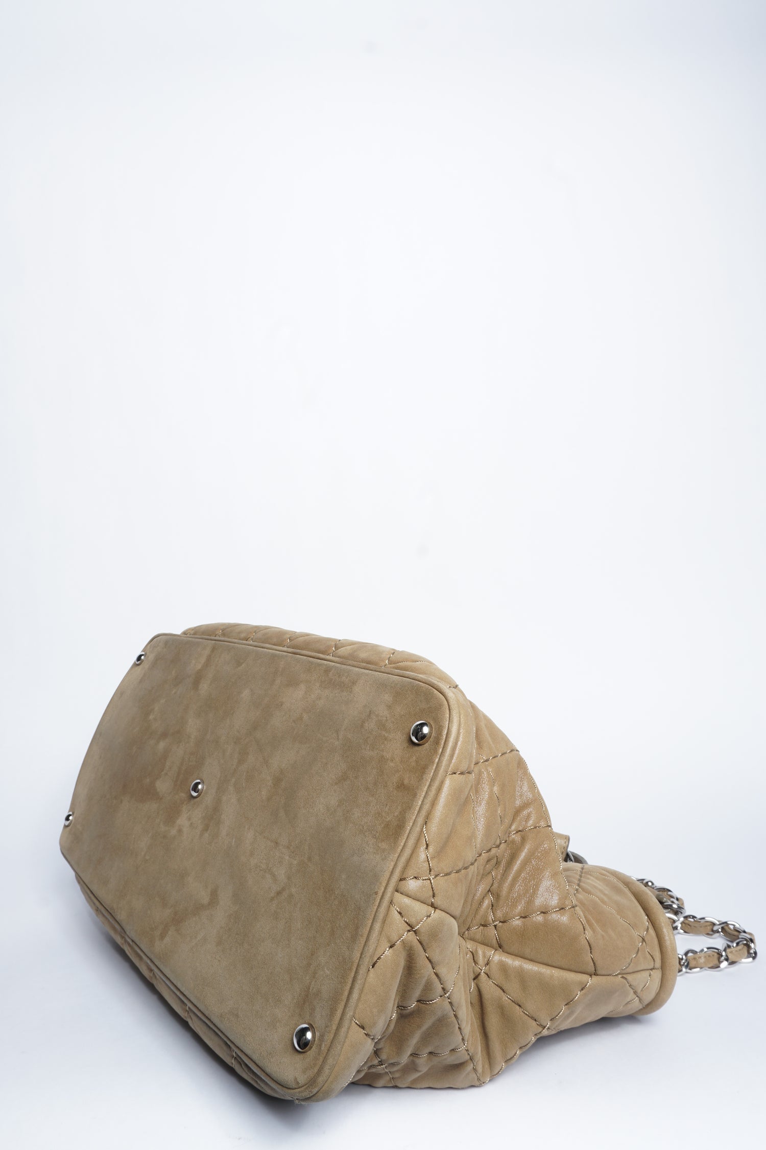 Chanel Wild Stitch Leather 2-Way Bag