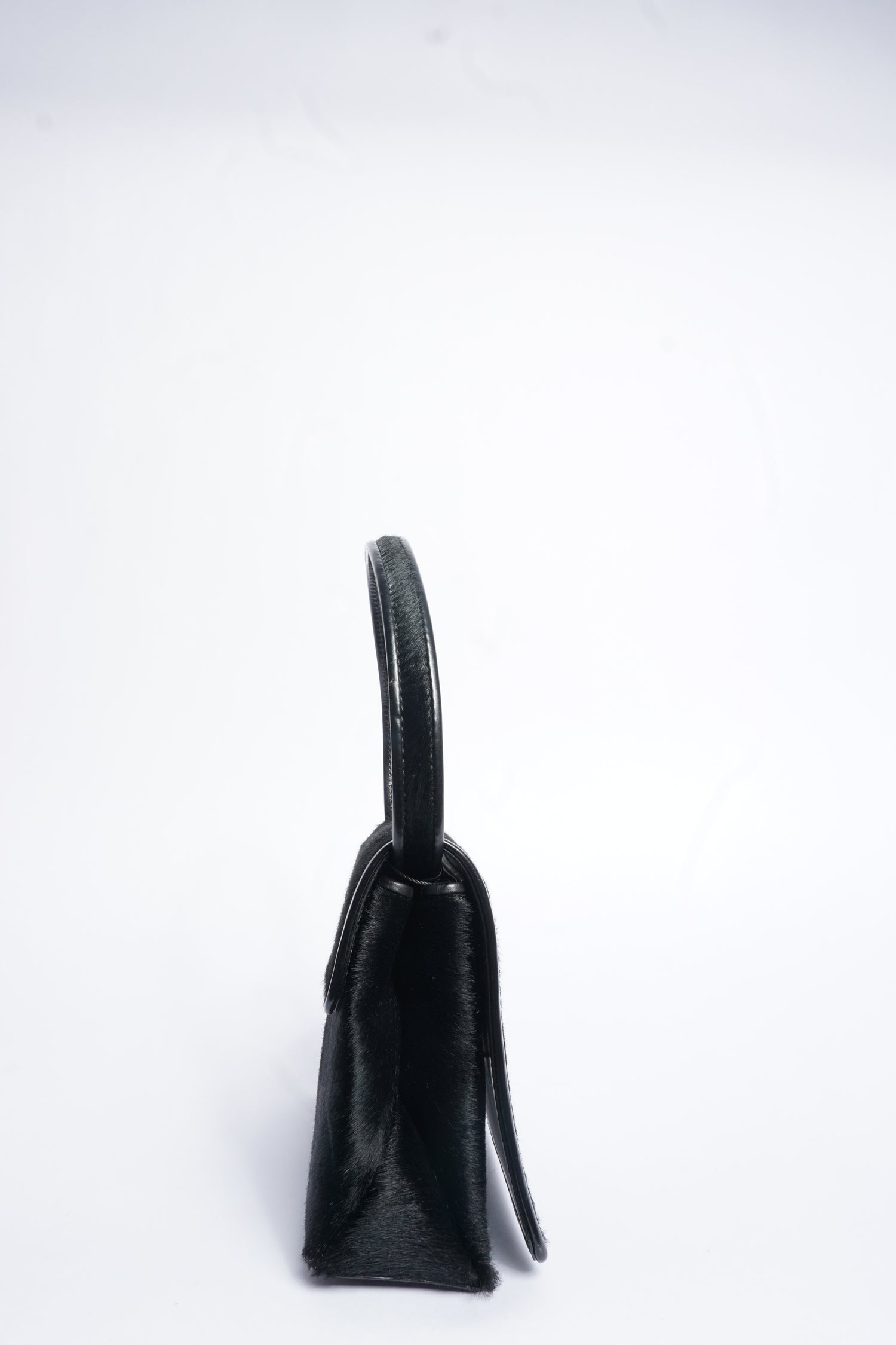 Gucci Black Pony Hair Crossbody Bag
