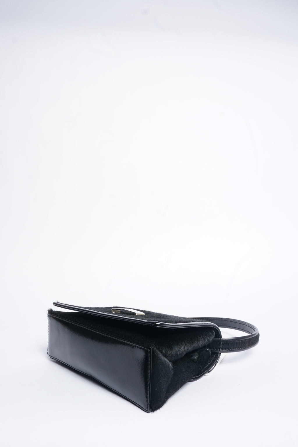 Gucci Black Pony Hair Crossbody Bag