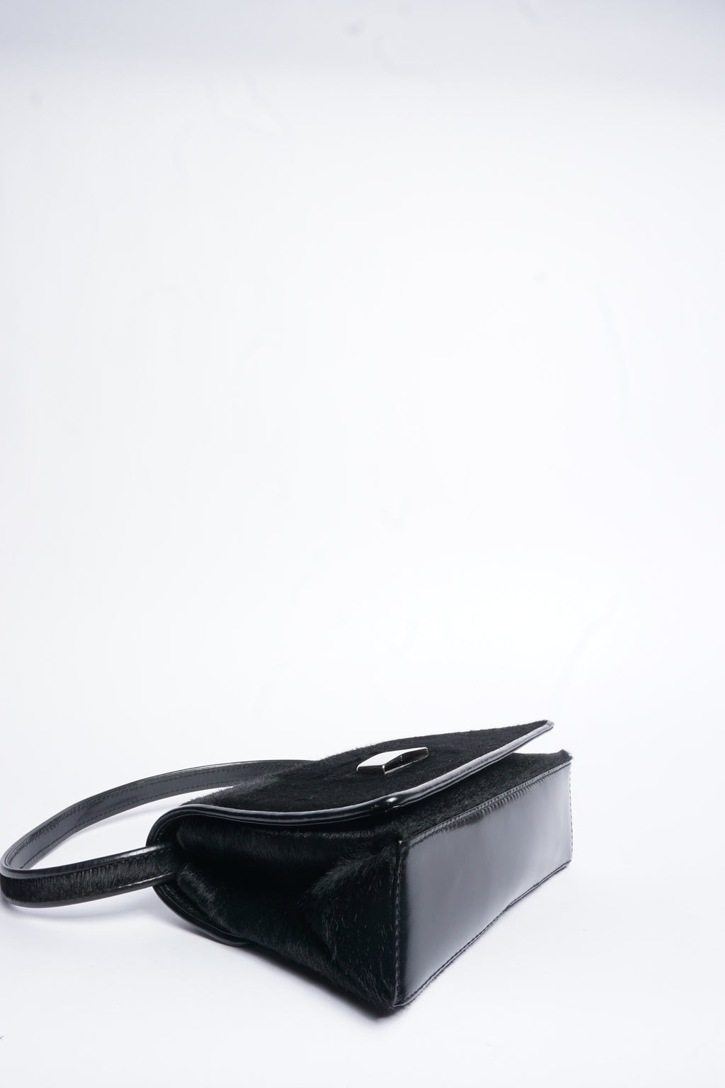 Gucci Black Pony Hair Crossbody Bag