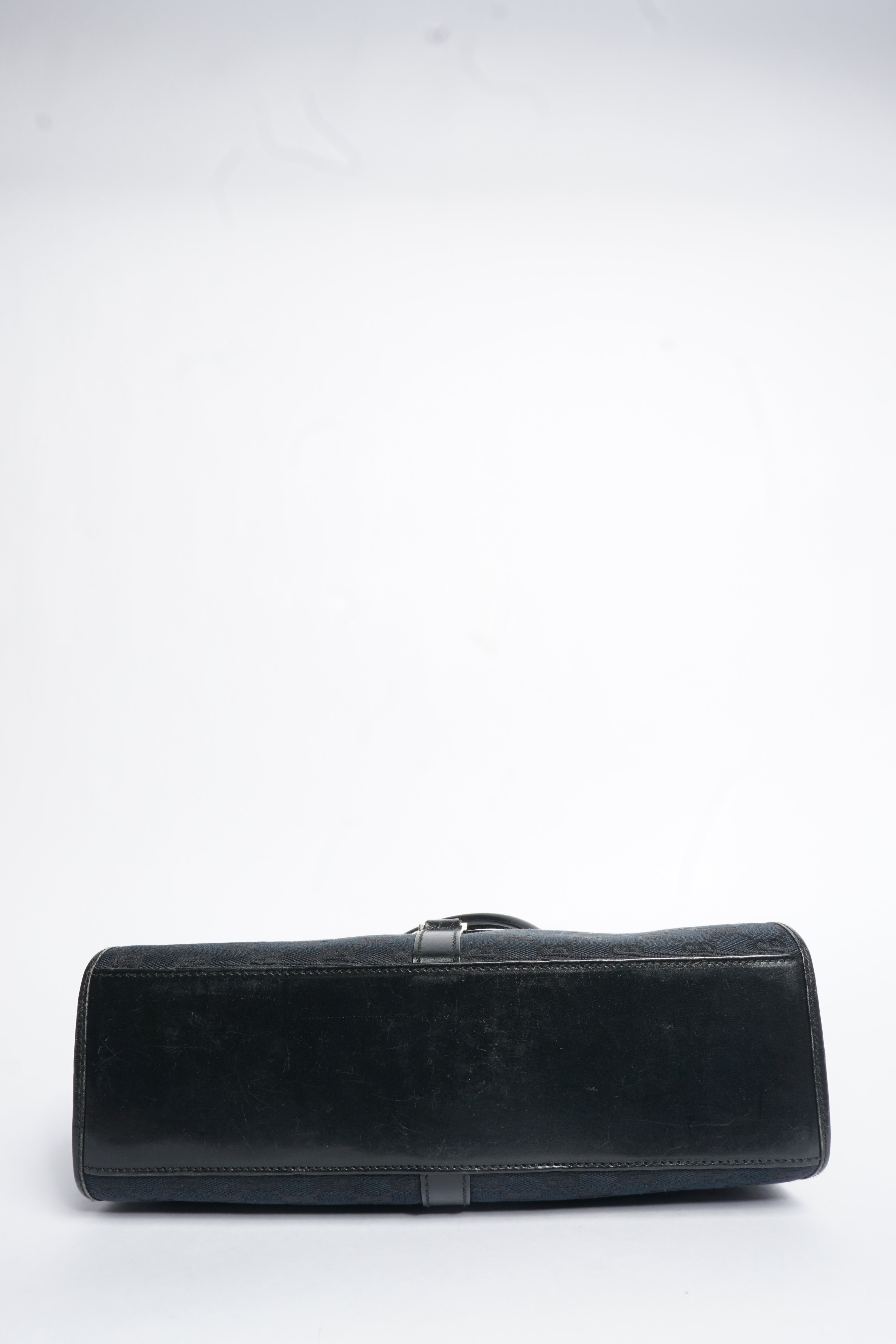 Gucci Jackie Handbag GG Canvas Black
