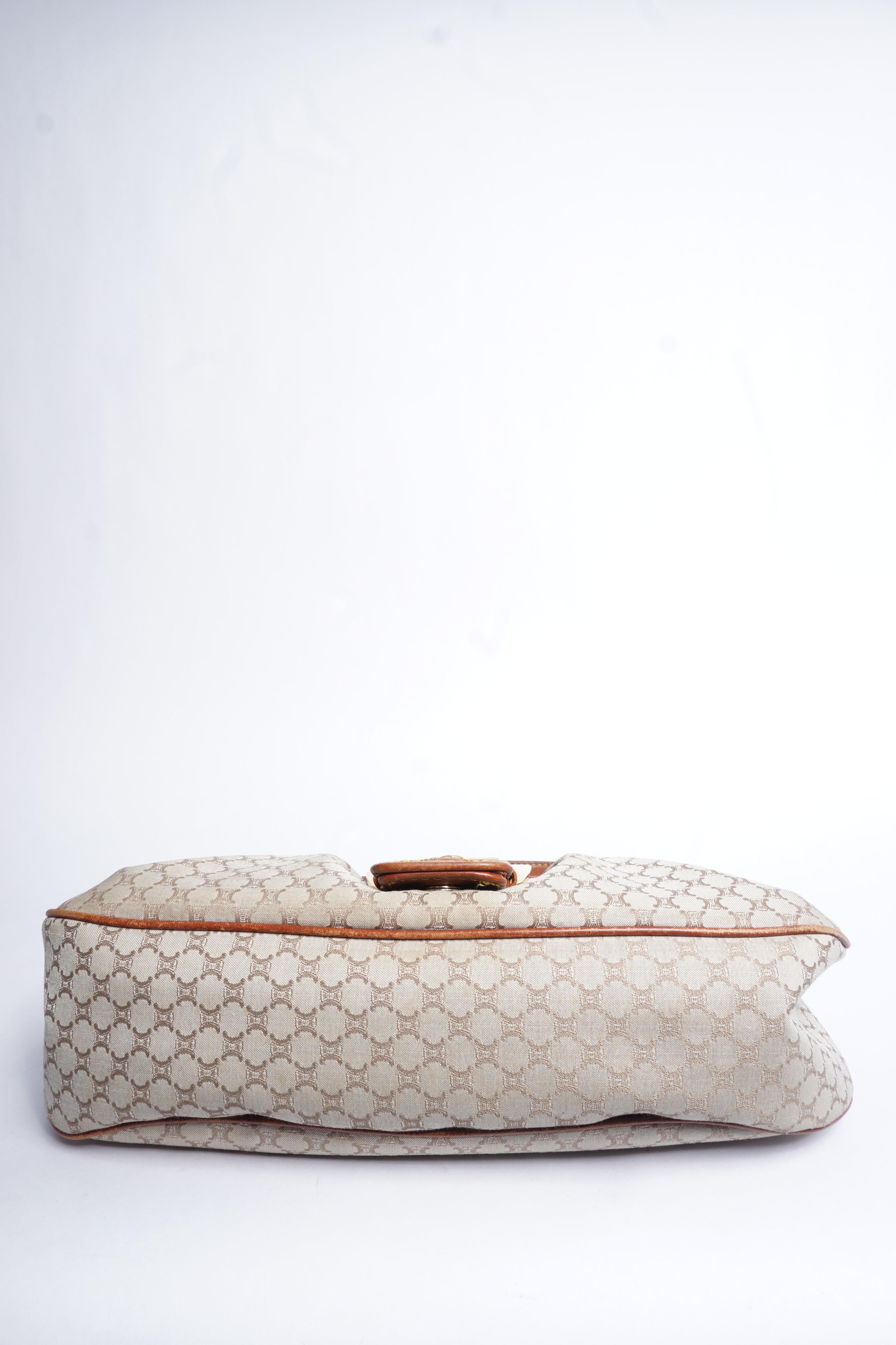 Celine Canvas Macadam Shoulder Bag