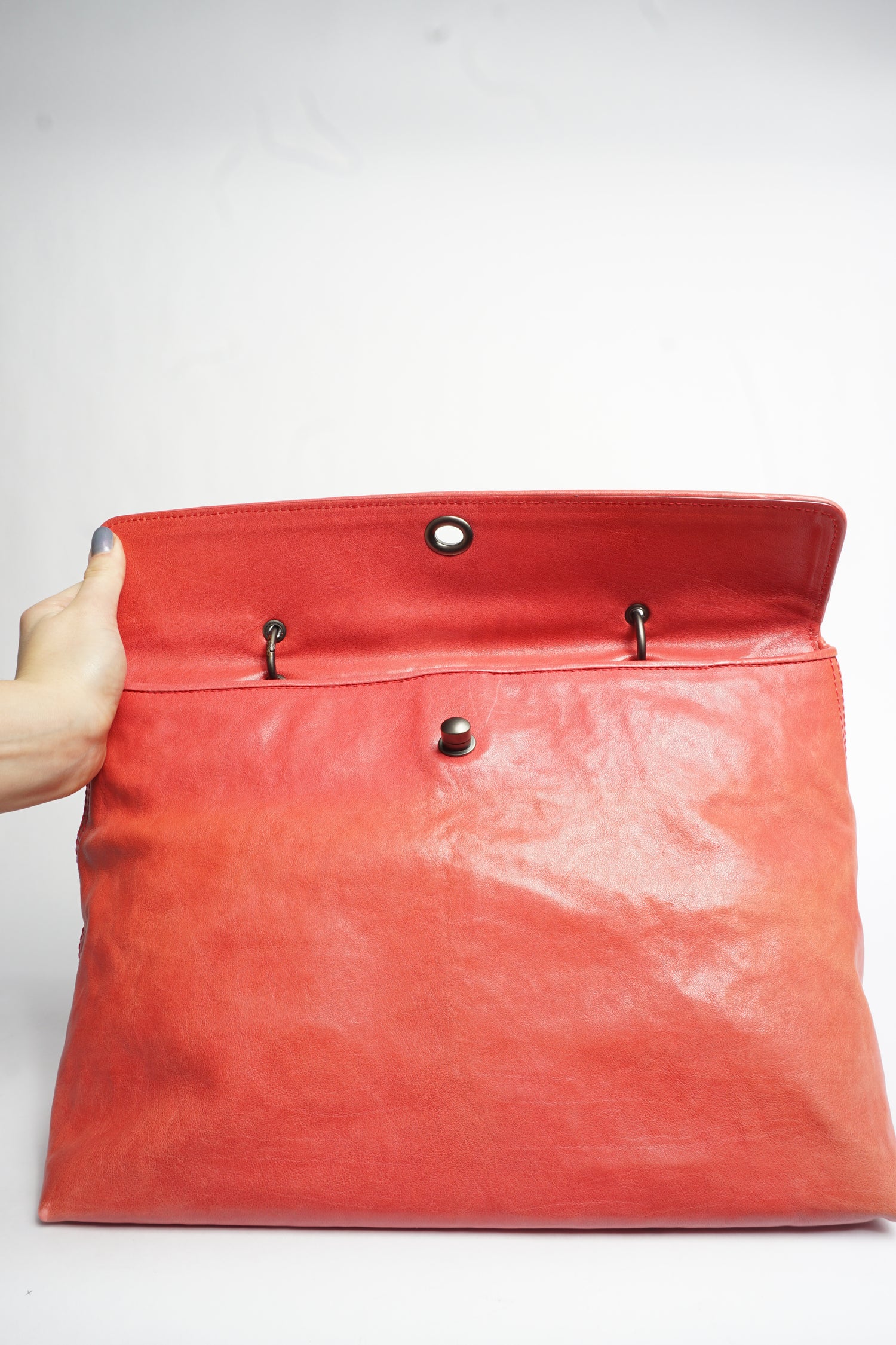 Bottega Veneta Intrecciato Pink Leather Top Handle Bag