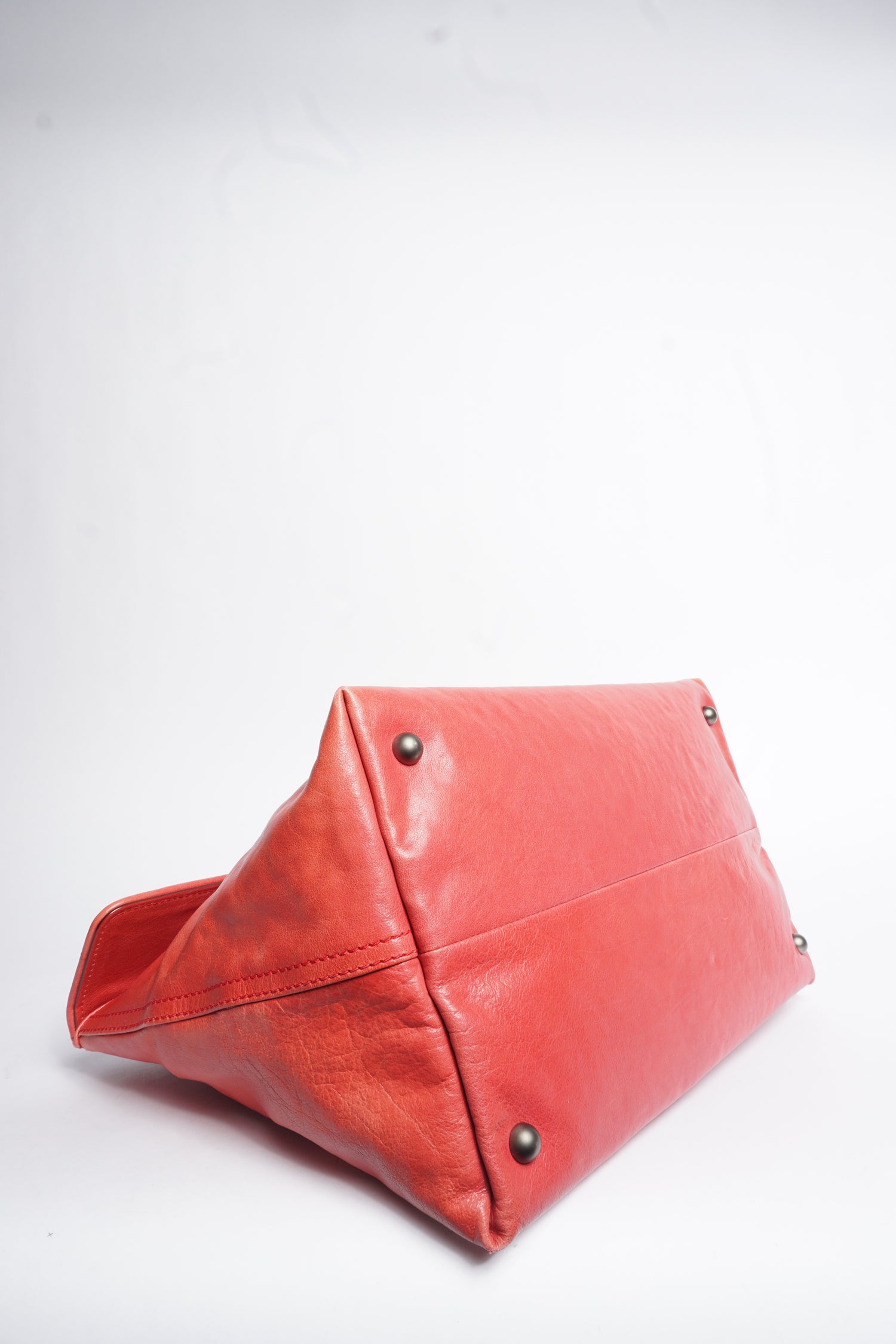 Bottega Veneta Intrecciato Pink Leather Top Handle Bag