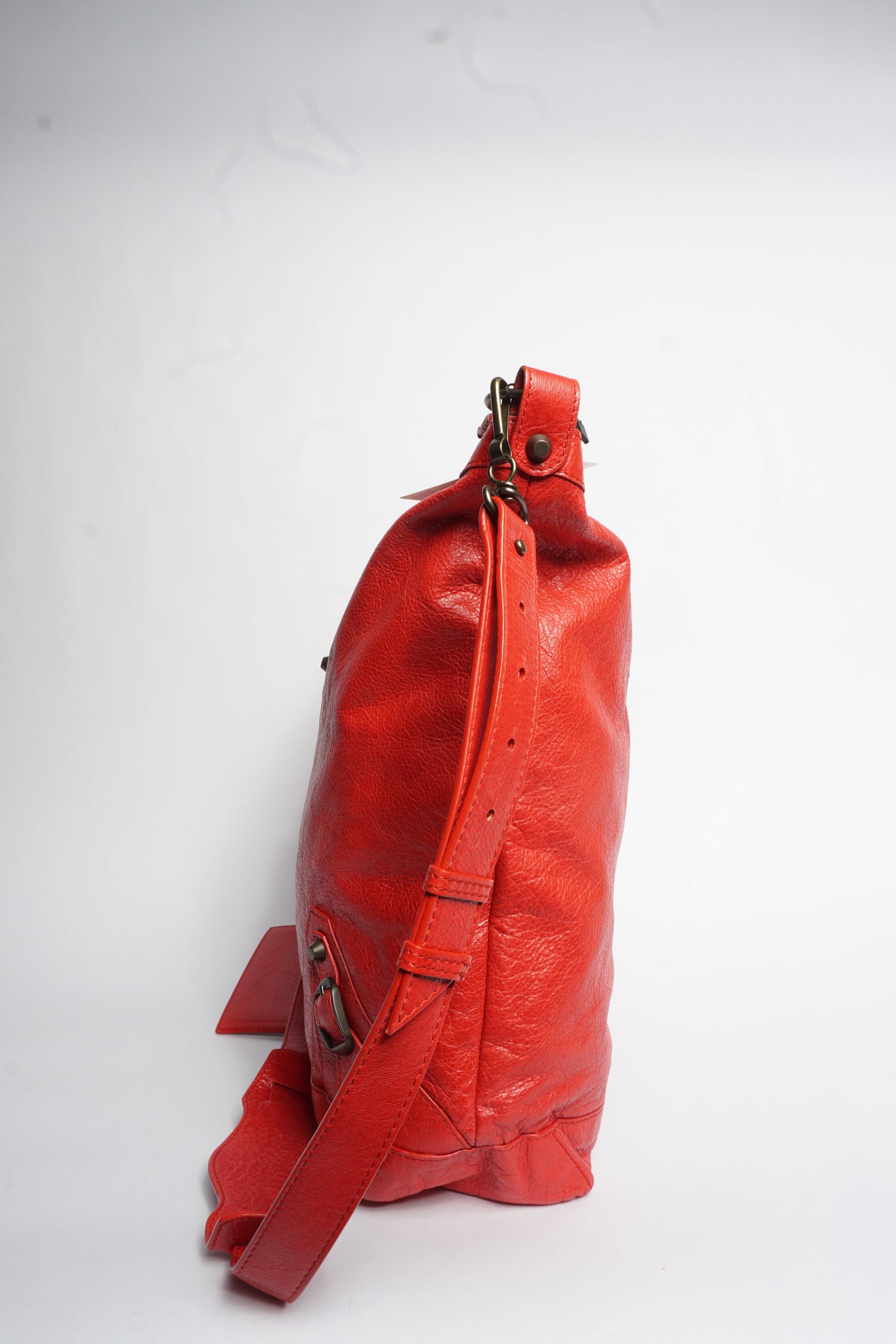 Balenciaga The Day Red Crossbody Bag