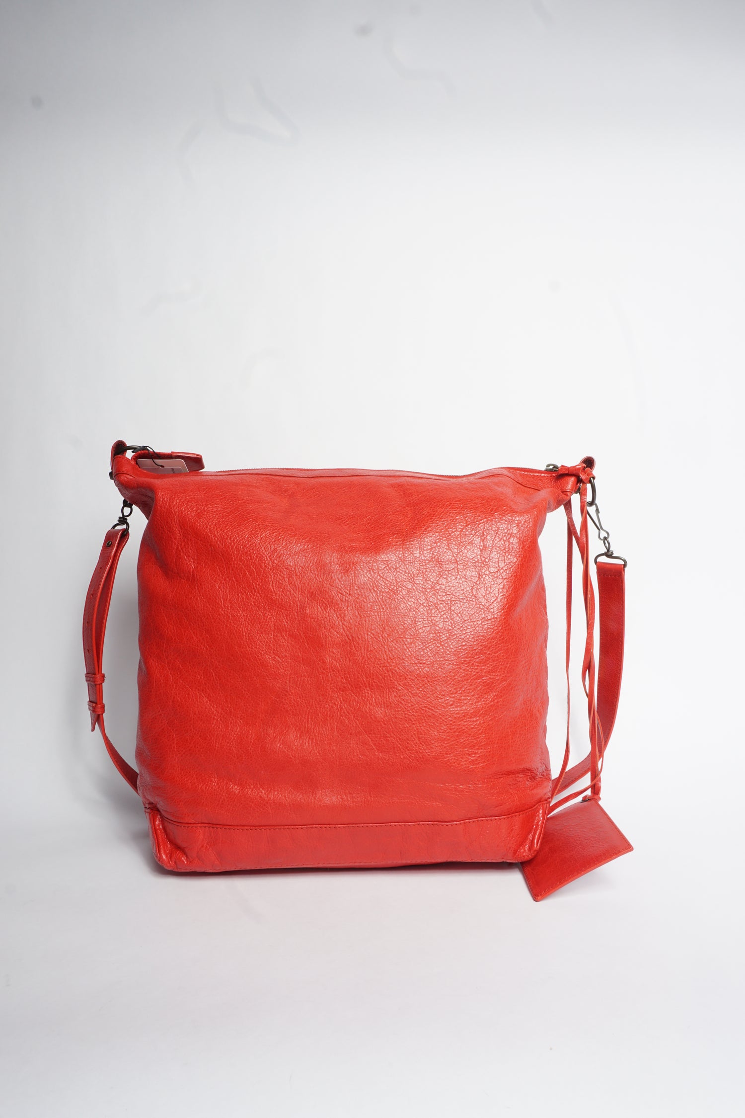 Balenciaga The Day Red Crossbody Bag