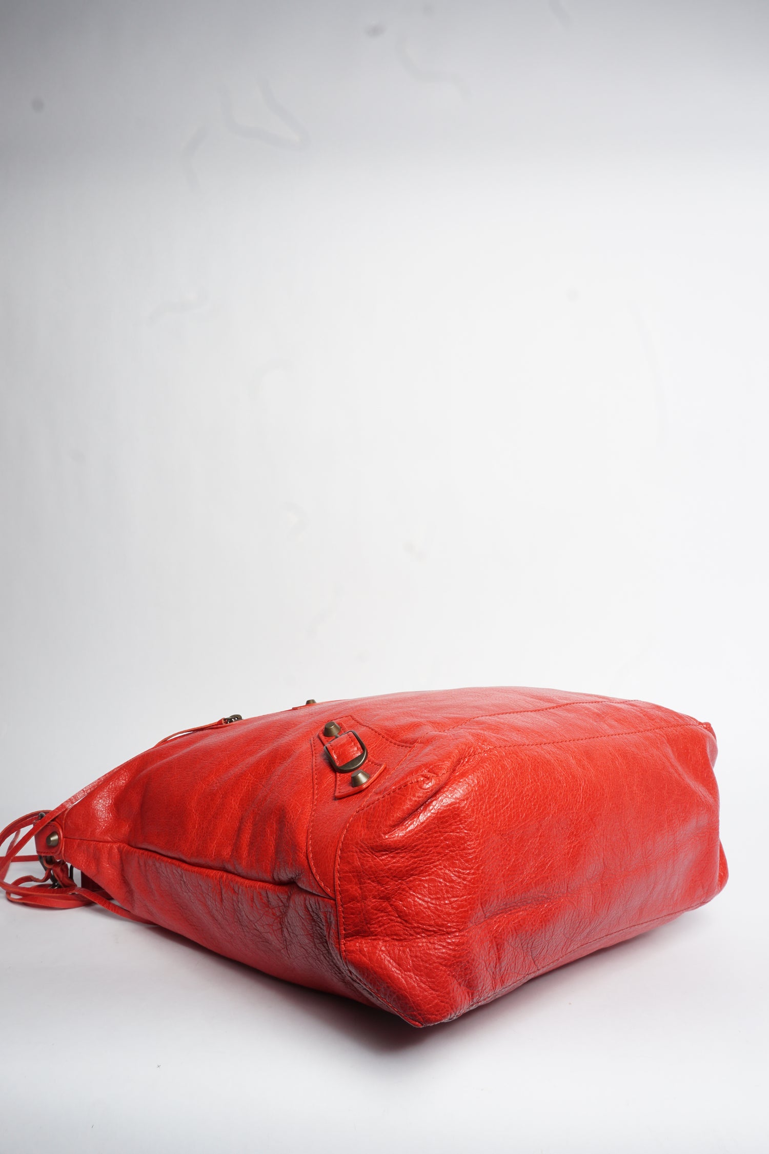 Balenciaga The Day Red Crossbody Bag
