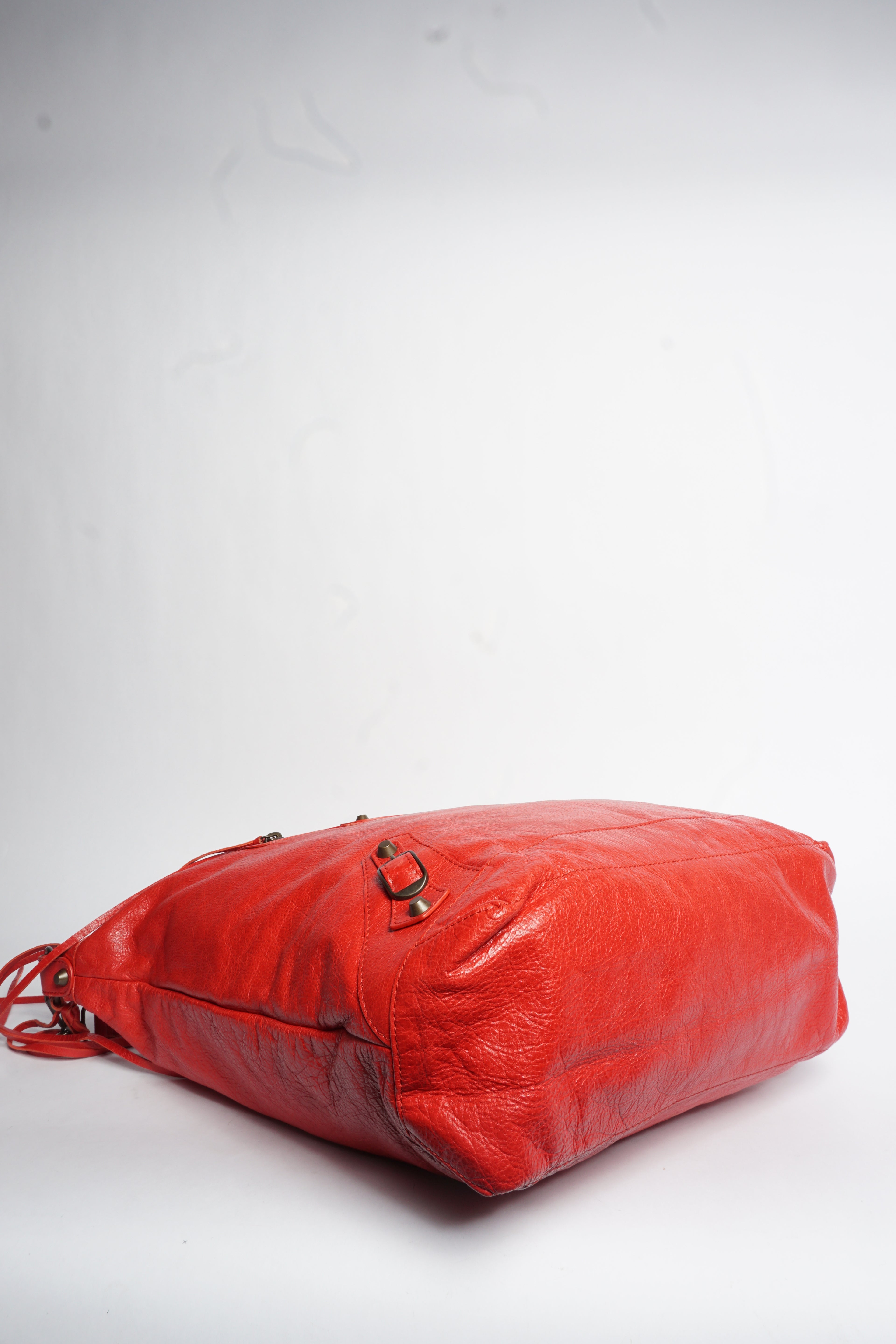 Balenciaga The Day Red Crossbody Bag