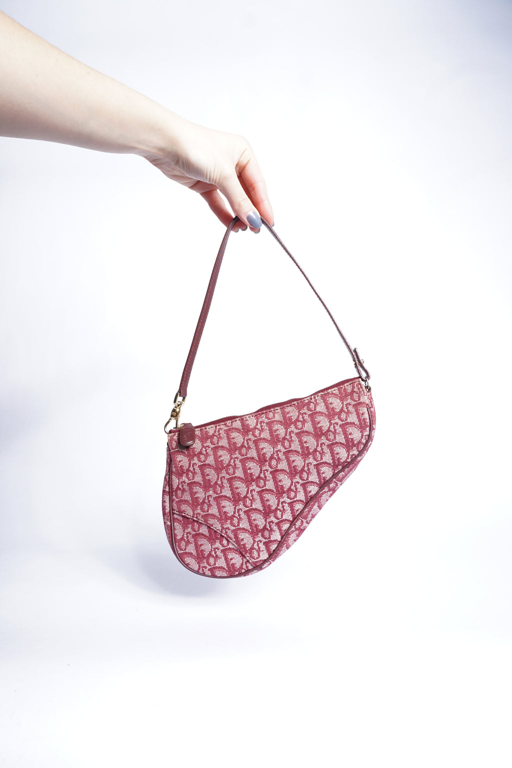 Dior Red Trotter Saddle Bag