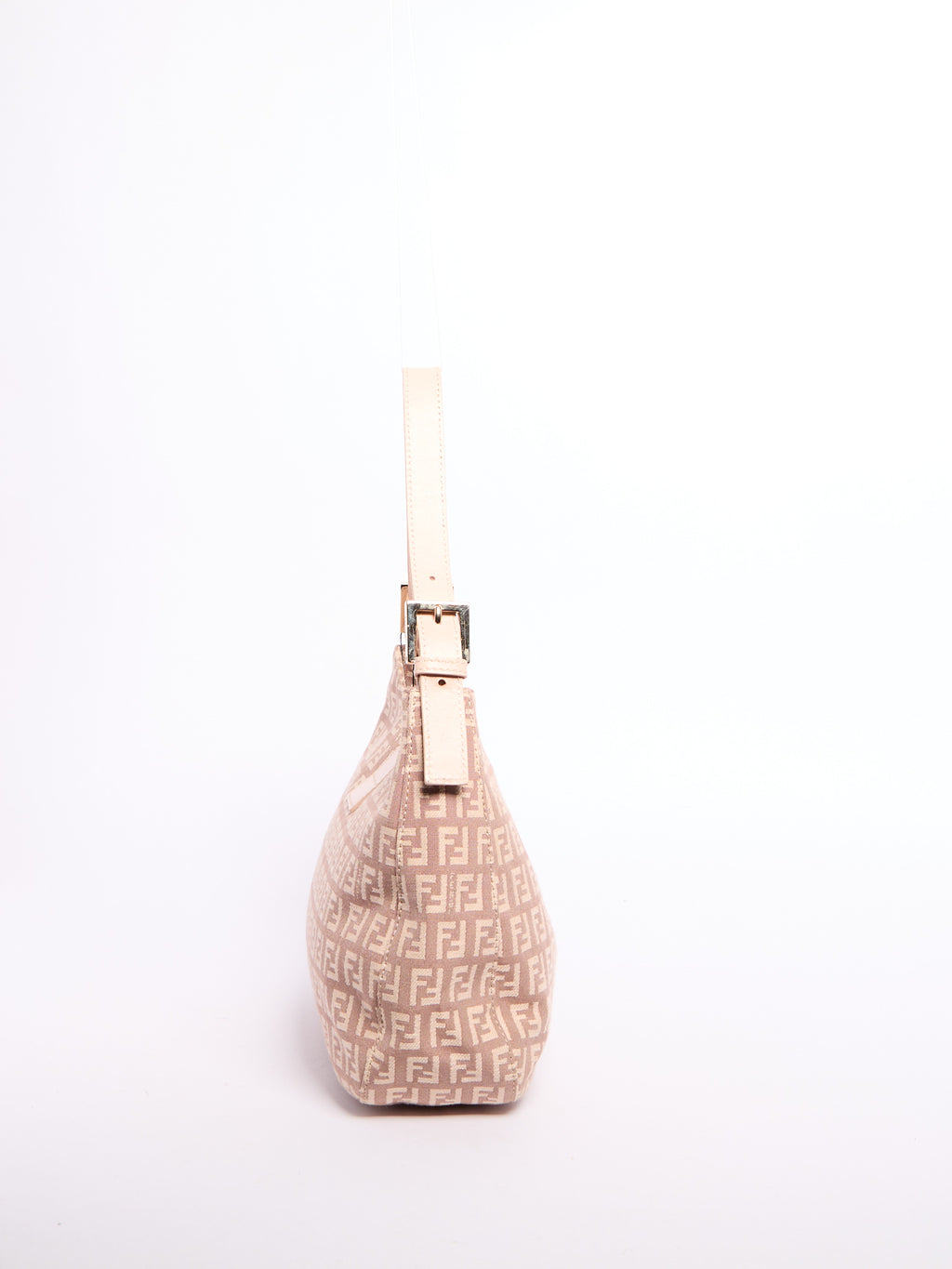 Fendi Light Pink Zucchino Shoulder Bag