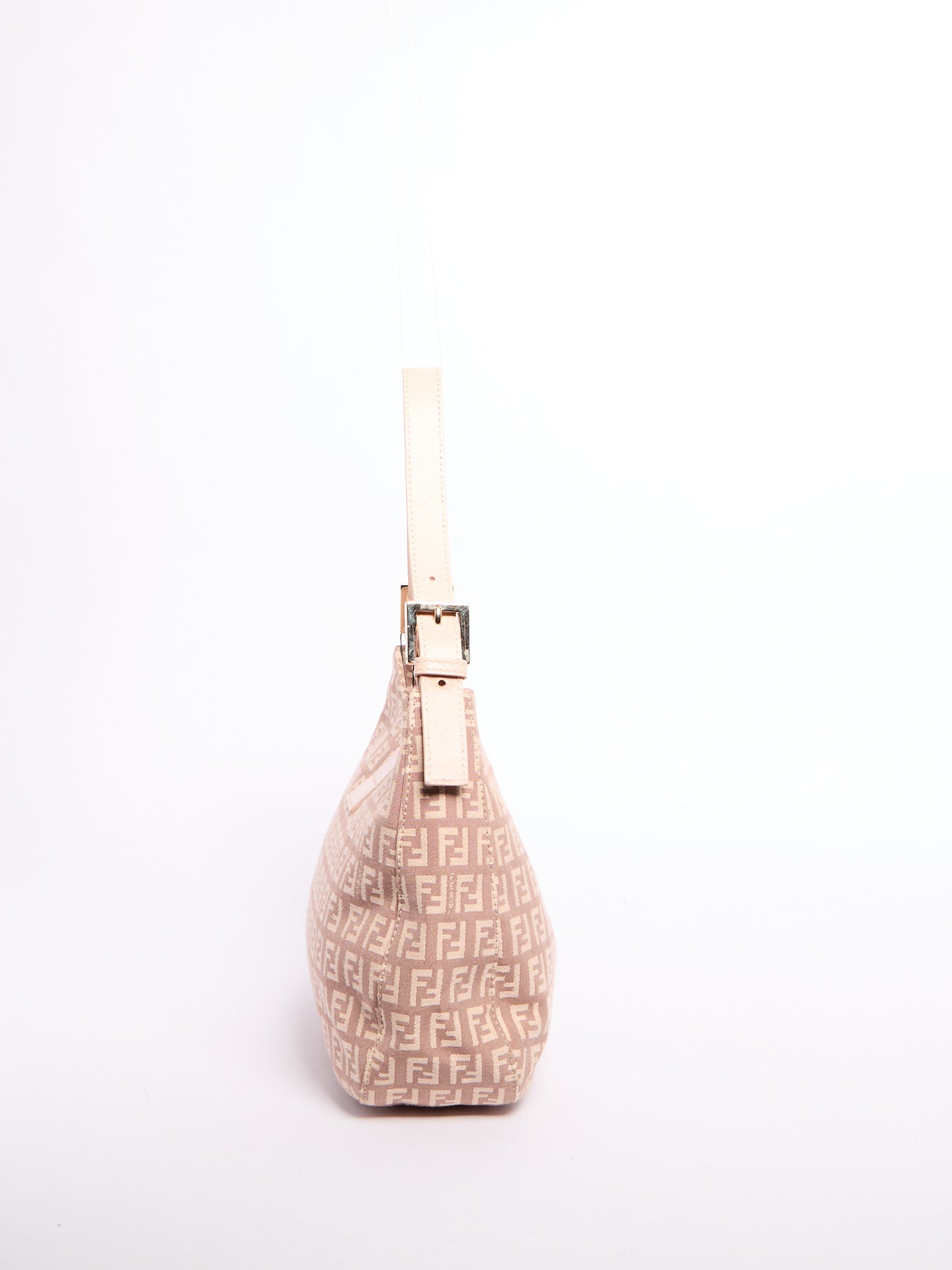 Fendi Light Pink Zucchino Shoulder Bag