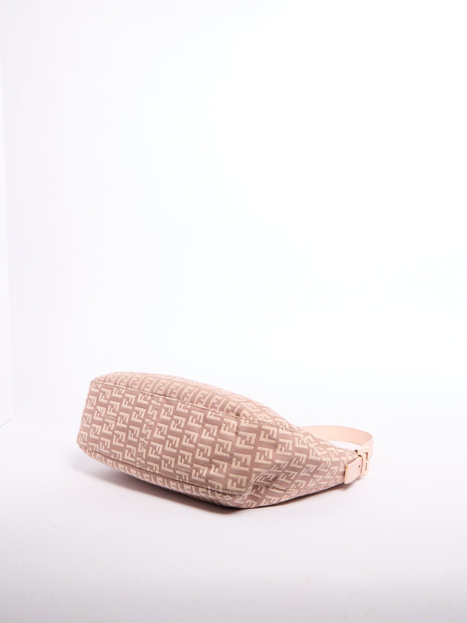 Fendi Light Pink Zucchino Shoulder Bag