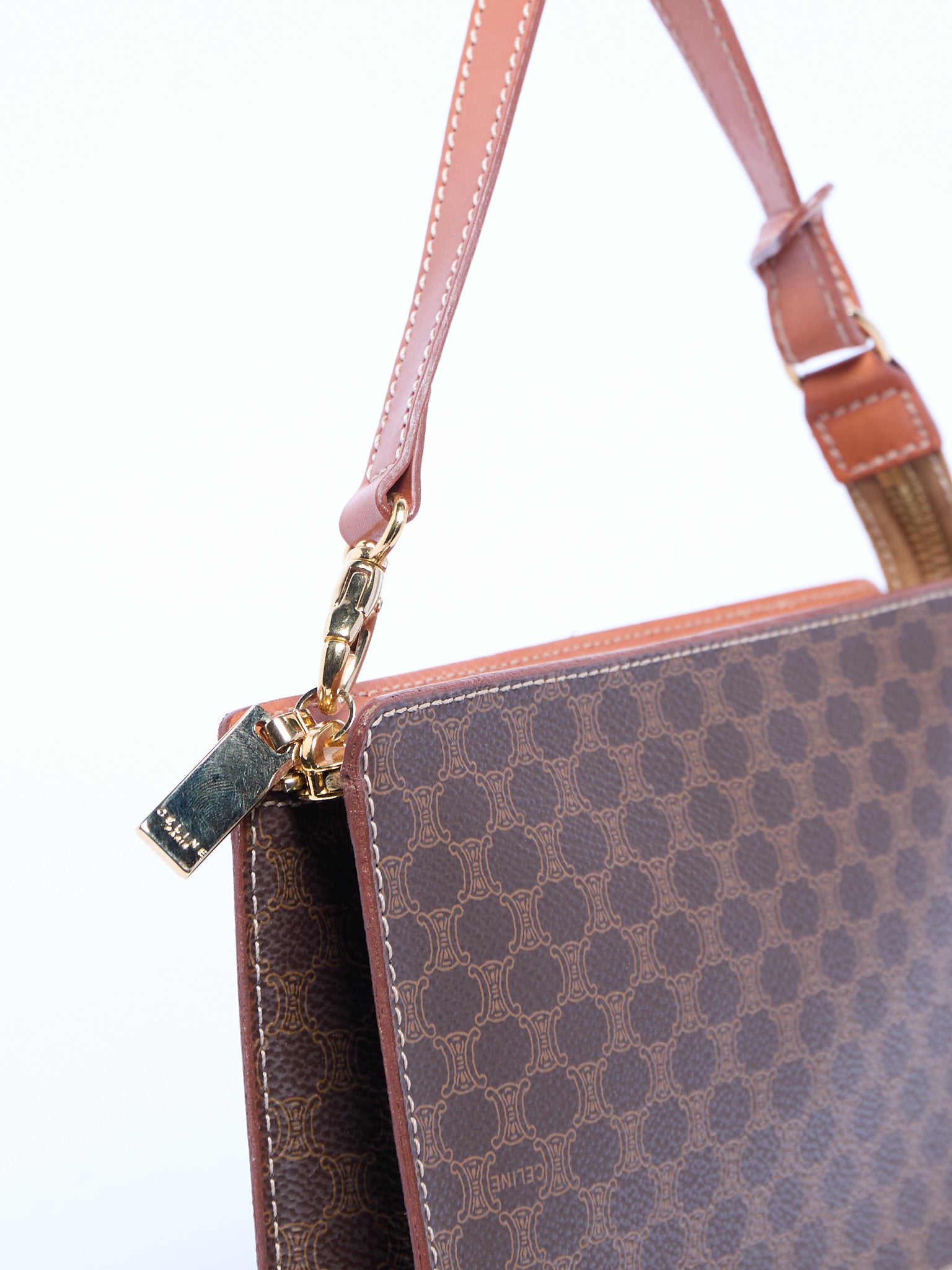 Celine Brown Macadam Pochette
