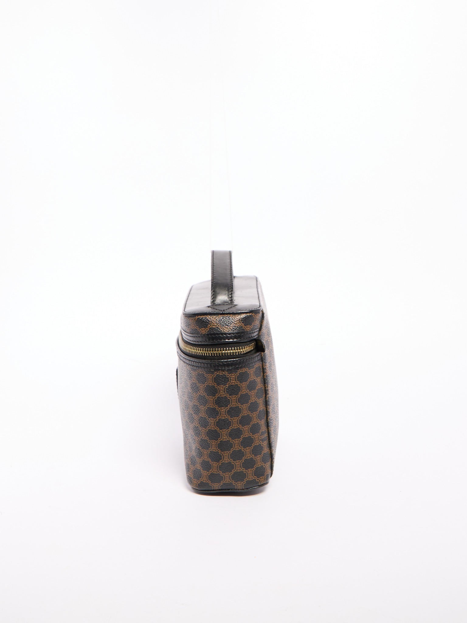 Celine Black Macadam Vanity Bag