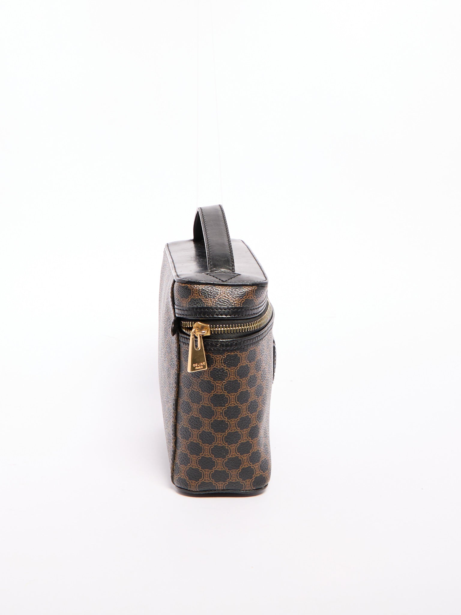 Celine Black Macadam Vanity Bag